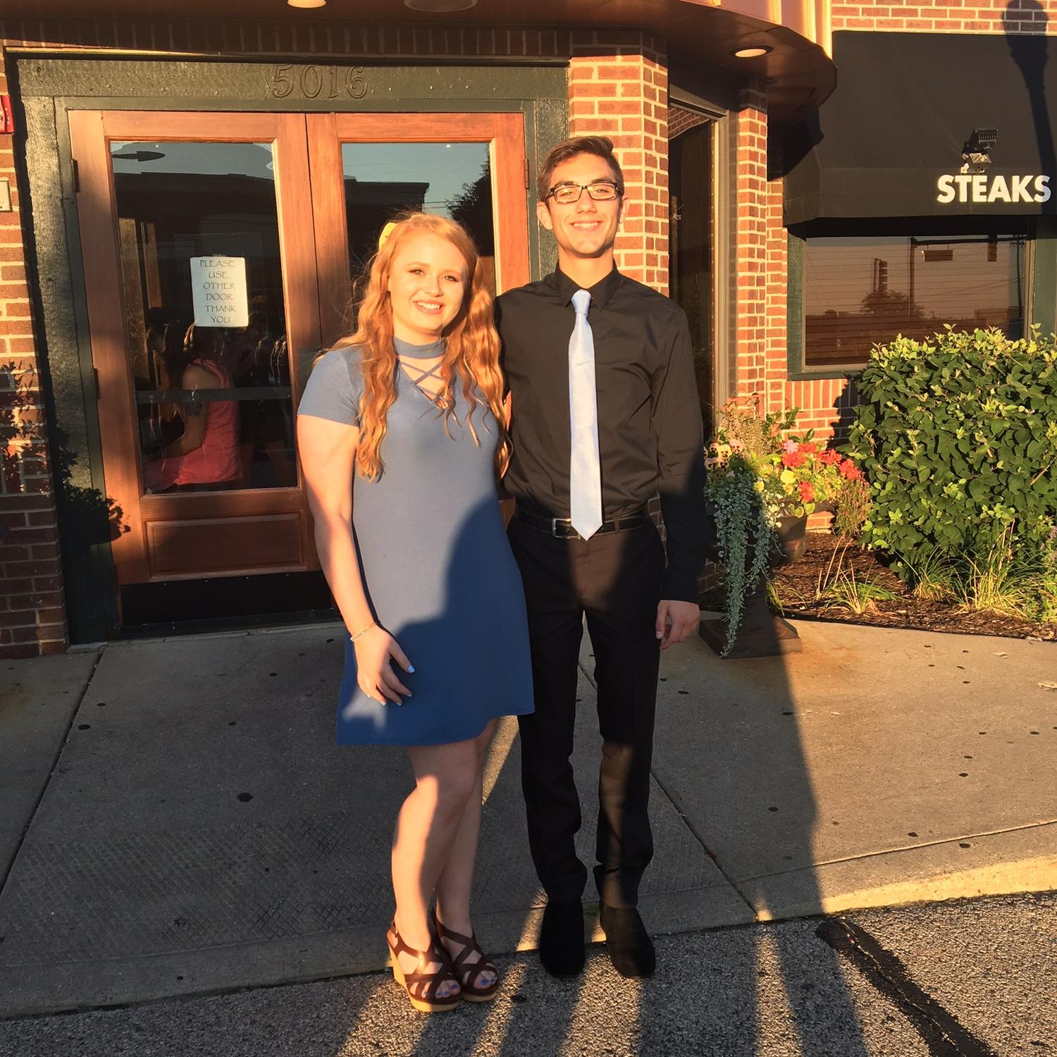 Garrett and I’s one month anniversary!
