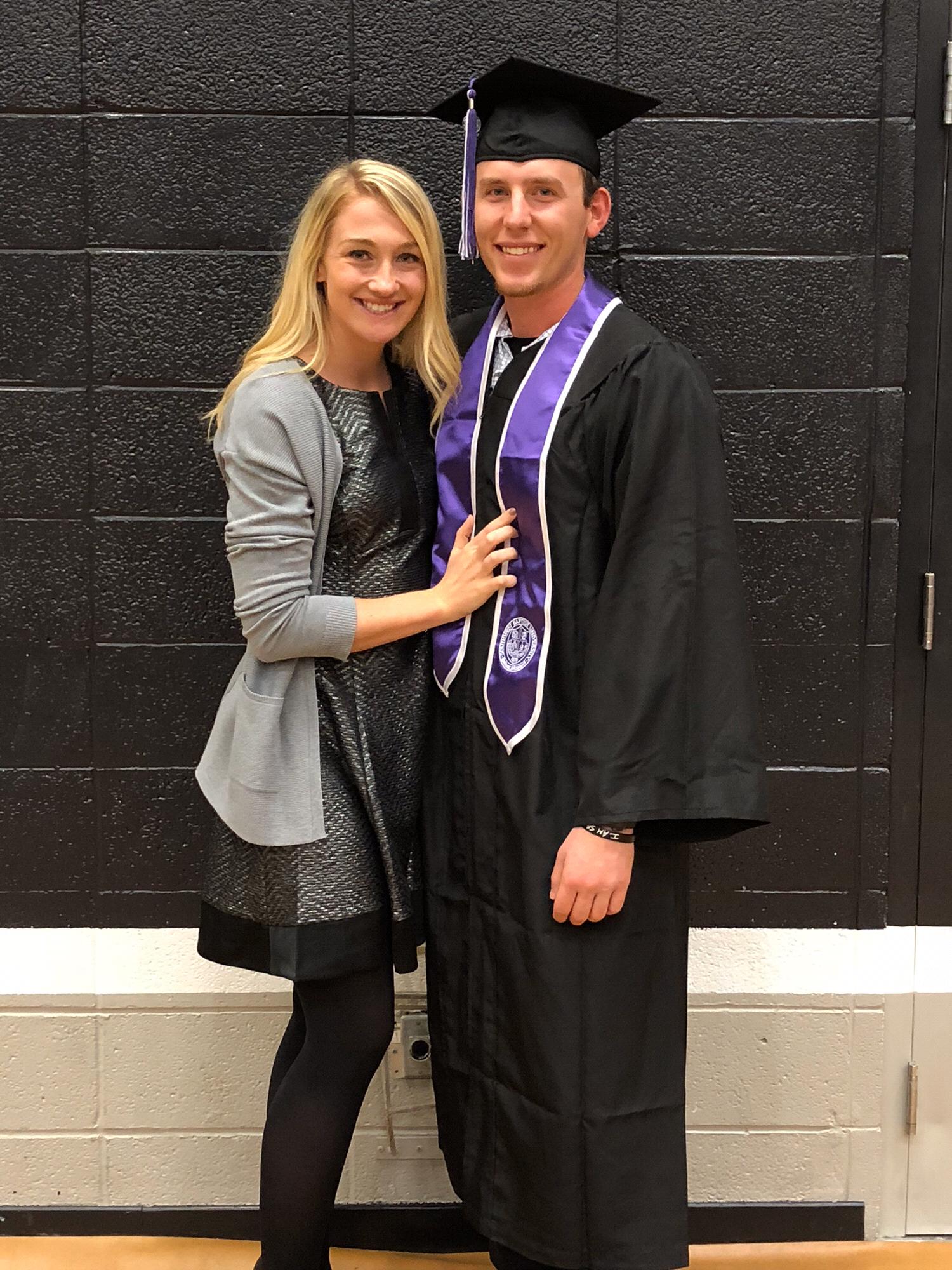 Tyler's college graduation! December 2018!