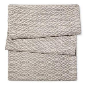 Gray Zig Zag Table Runner - Threshold™