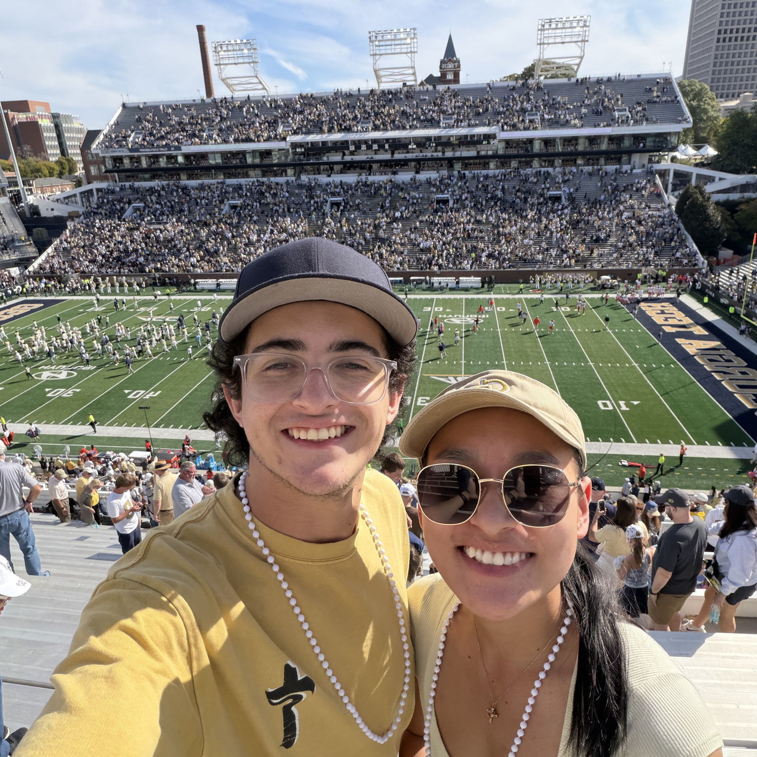 Georgia Tech game! They won!!🥇