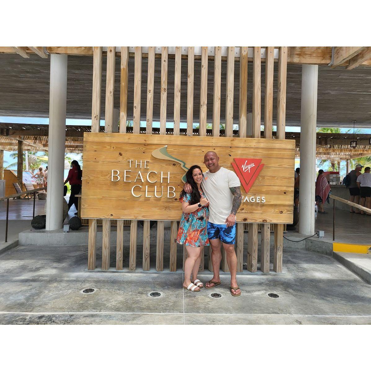 Virgin Voyages Beach Club in Bimini Bahamas