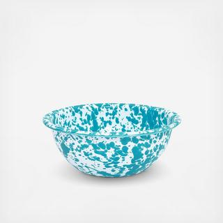 Splatter Enamelware Cereal Bowl, Set of 4