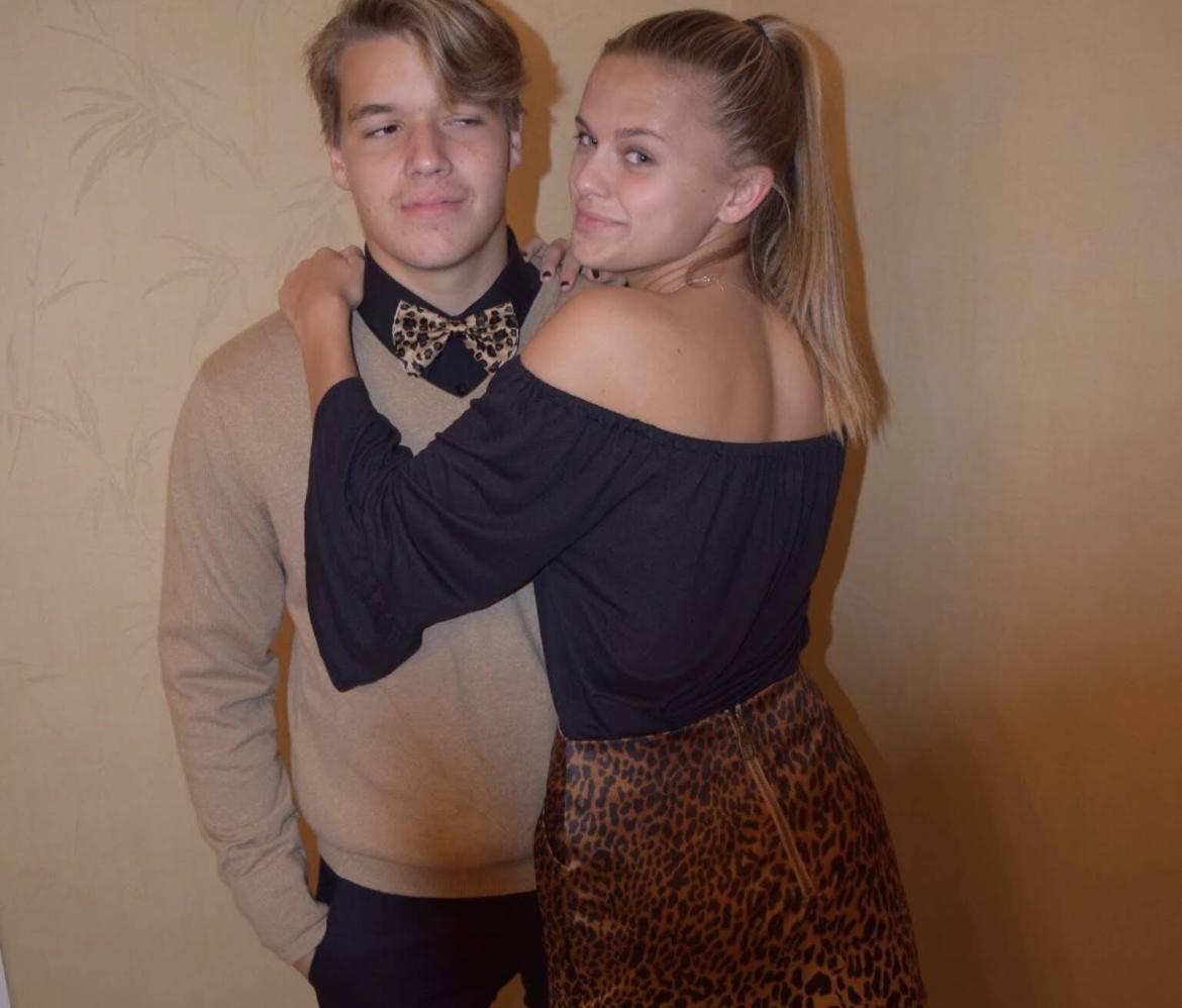 Senior homecoming: Cheetah Print