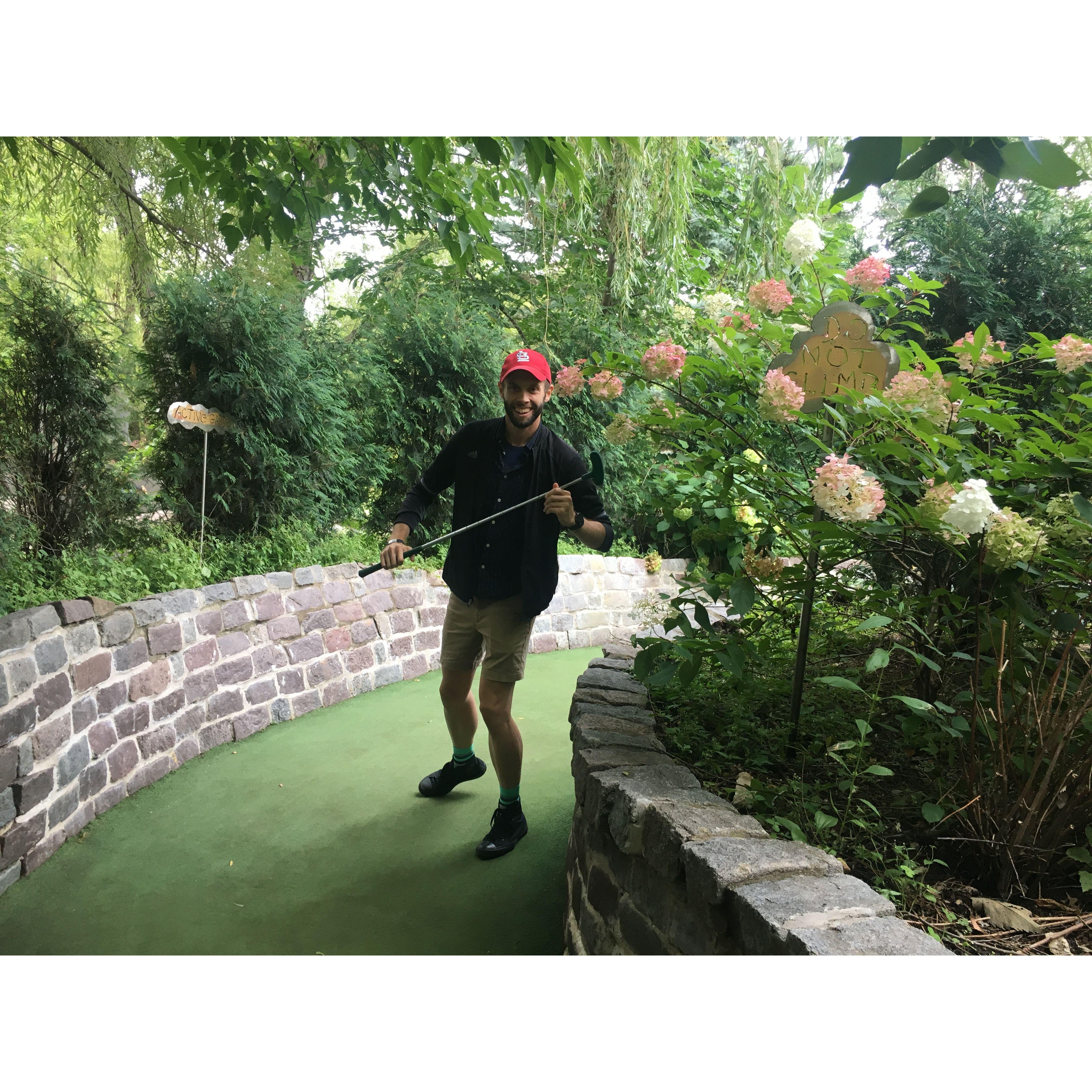 Putt-putt in Minneapolis, 2019