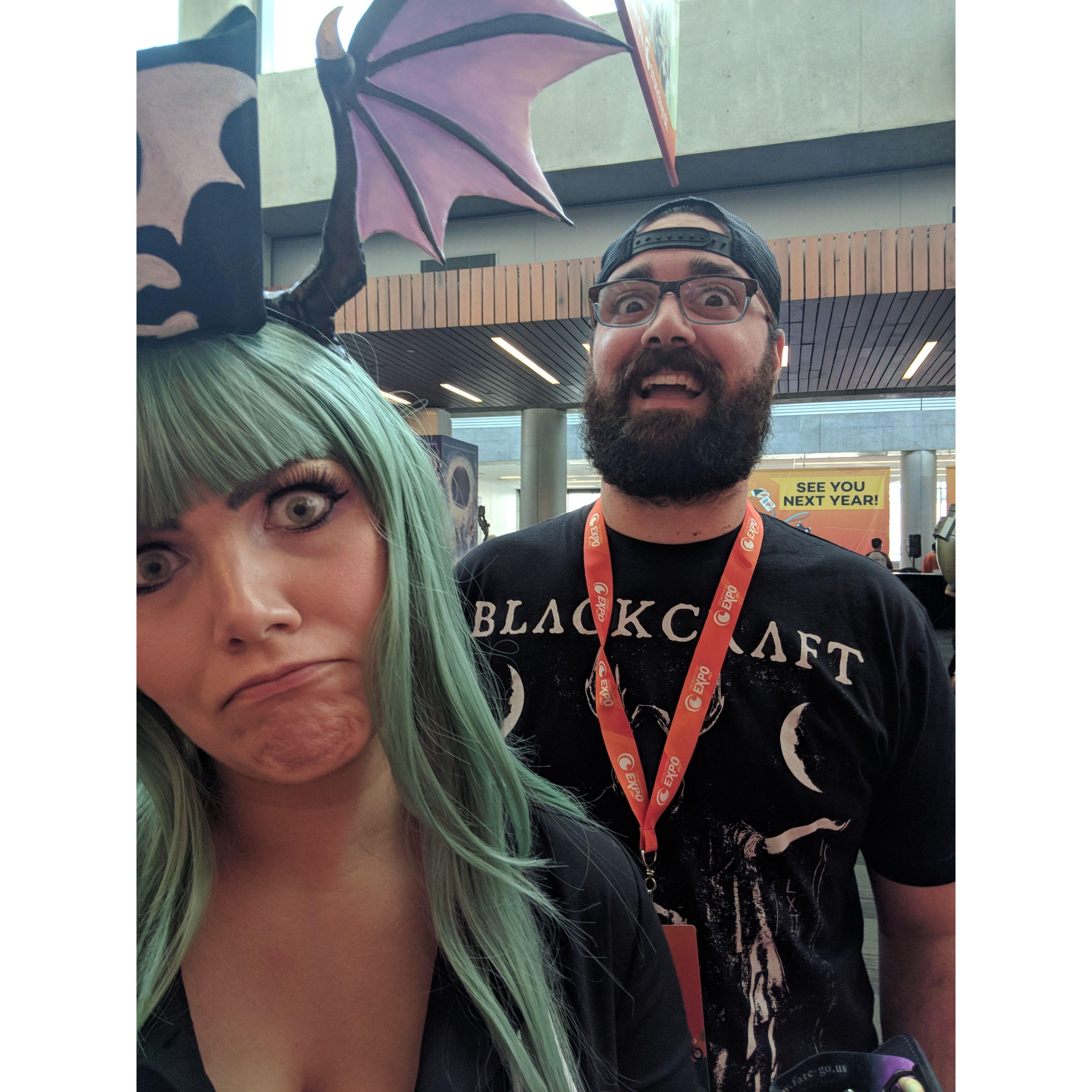 supportive cosplay handler