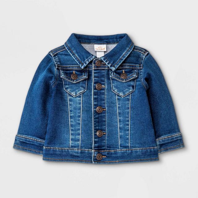 Baby Denim Jacket - Cat & Jack™ Blue 6-9M