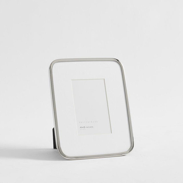 Radius Frame, 4"X6", Silver