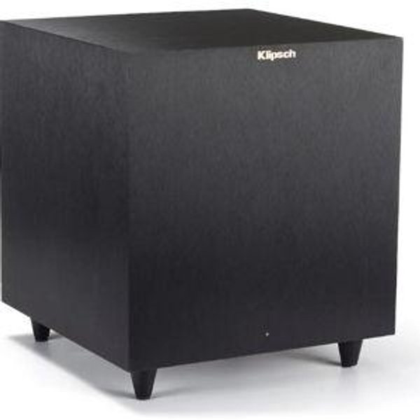 Klipsch - R-8SW 8" Compact Subwoofer with All-Digital Amplifier (Brushed - Black
