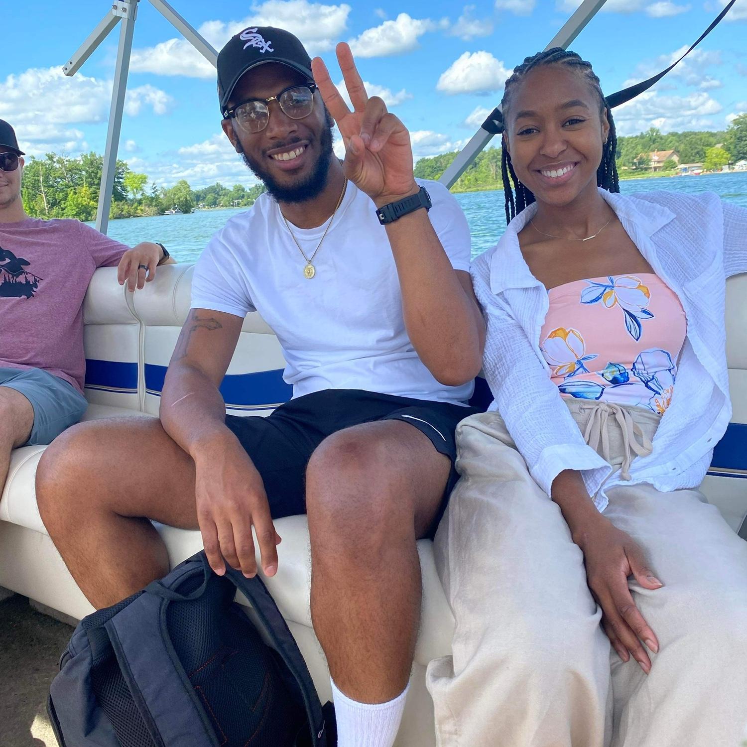 7/2023- Out on the boat