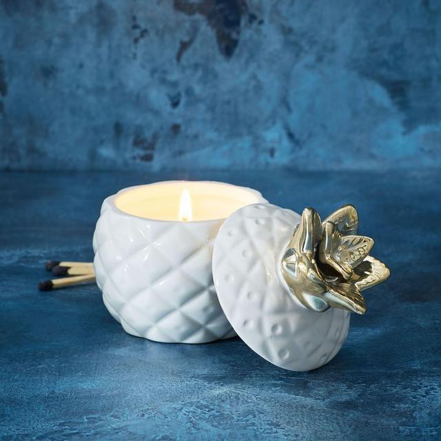 Mini Pineapple Figurative Scented Candle