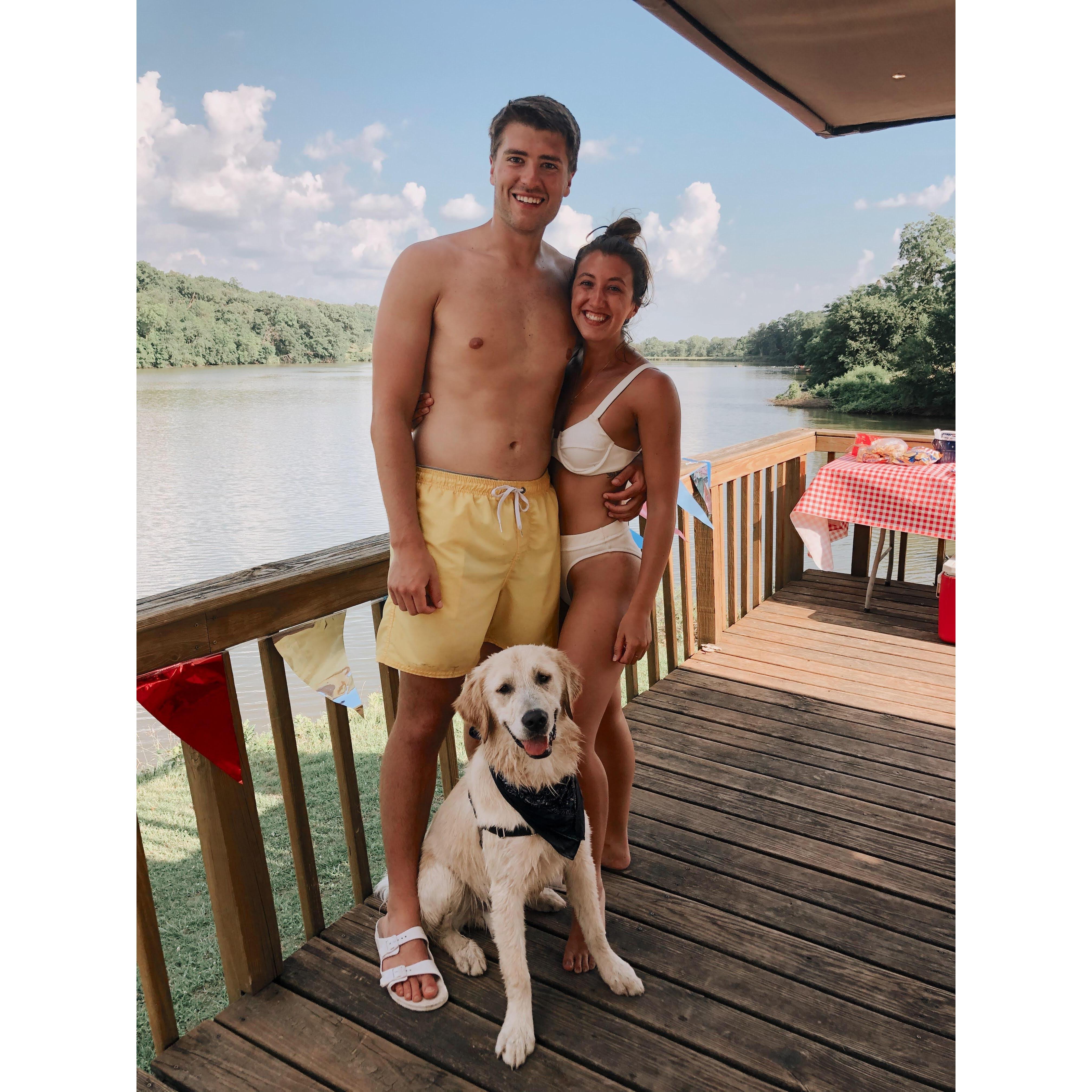 Hinegardner family lake!