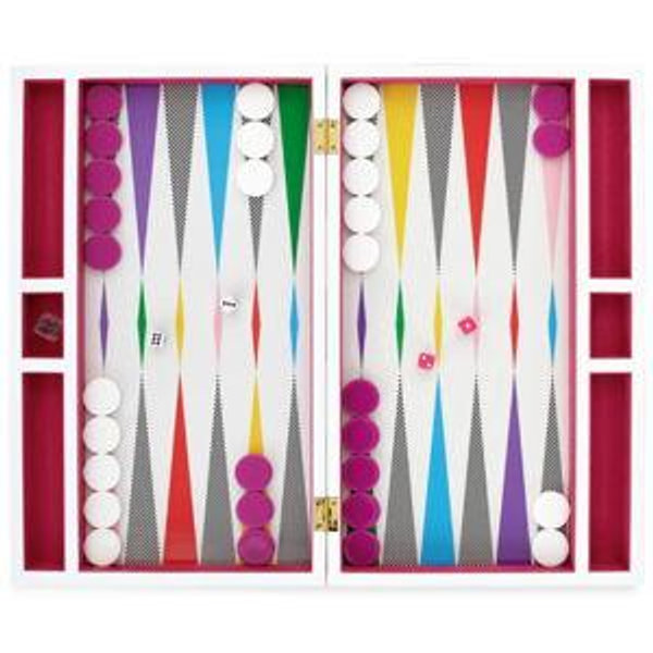 Jonathan Adler Checkerboard Backgammon Set