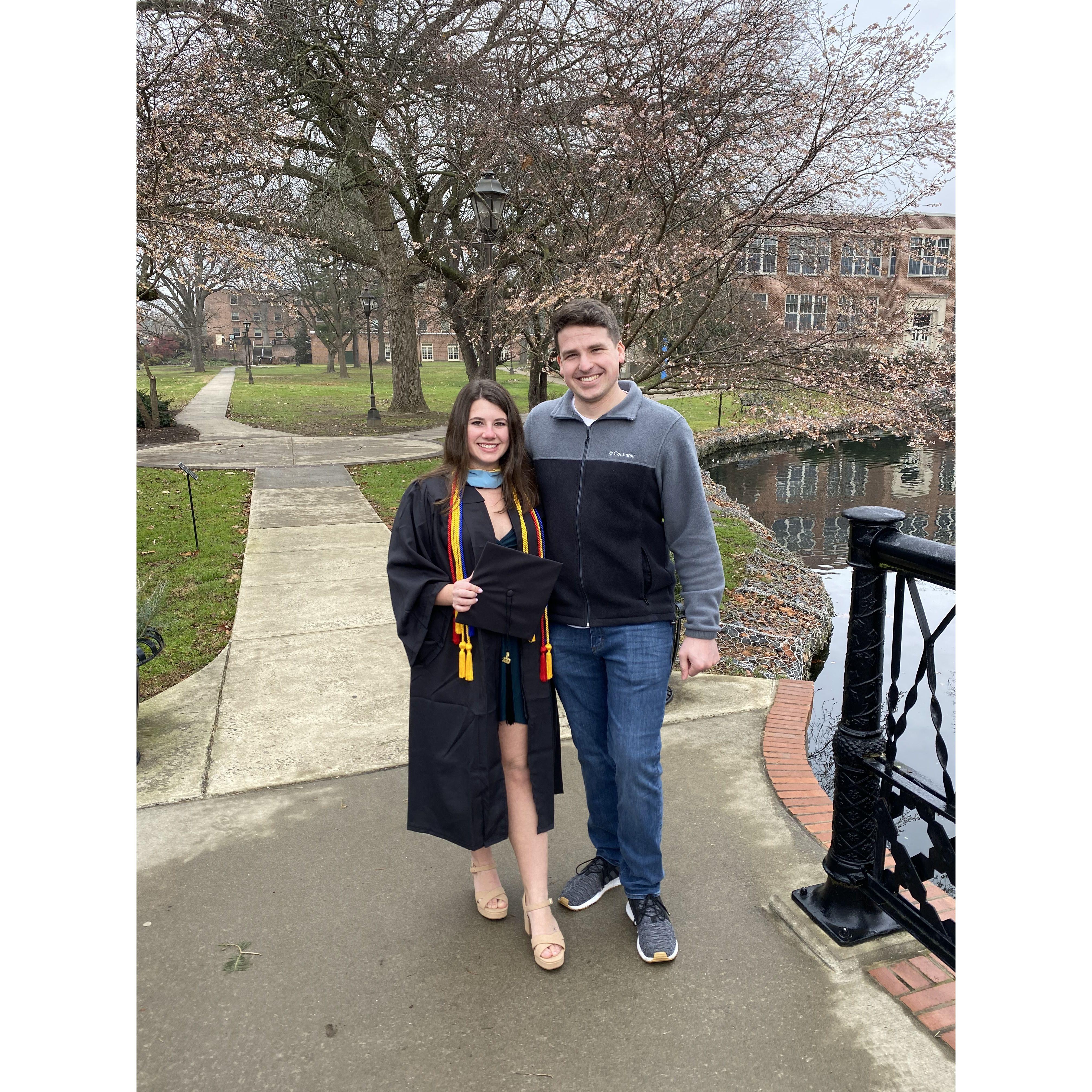 Madison's college graduation
