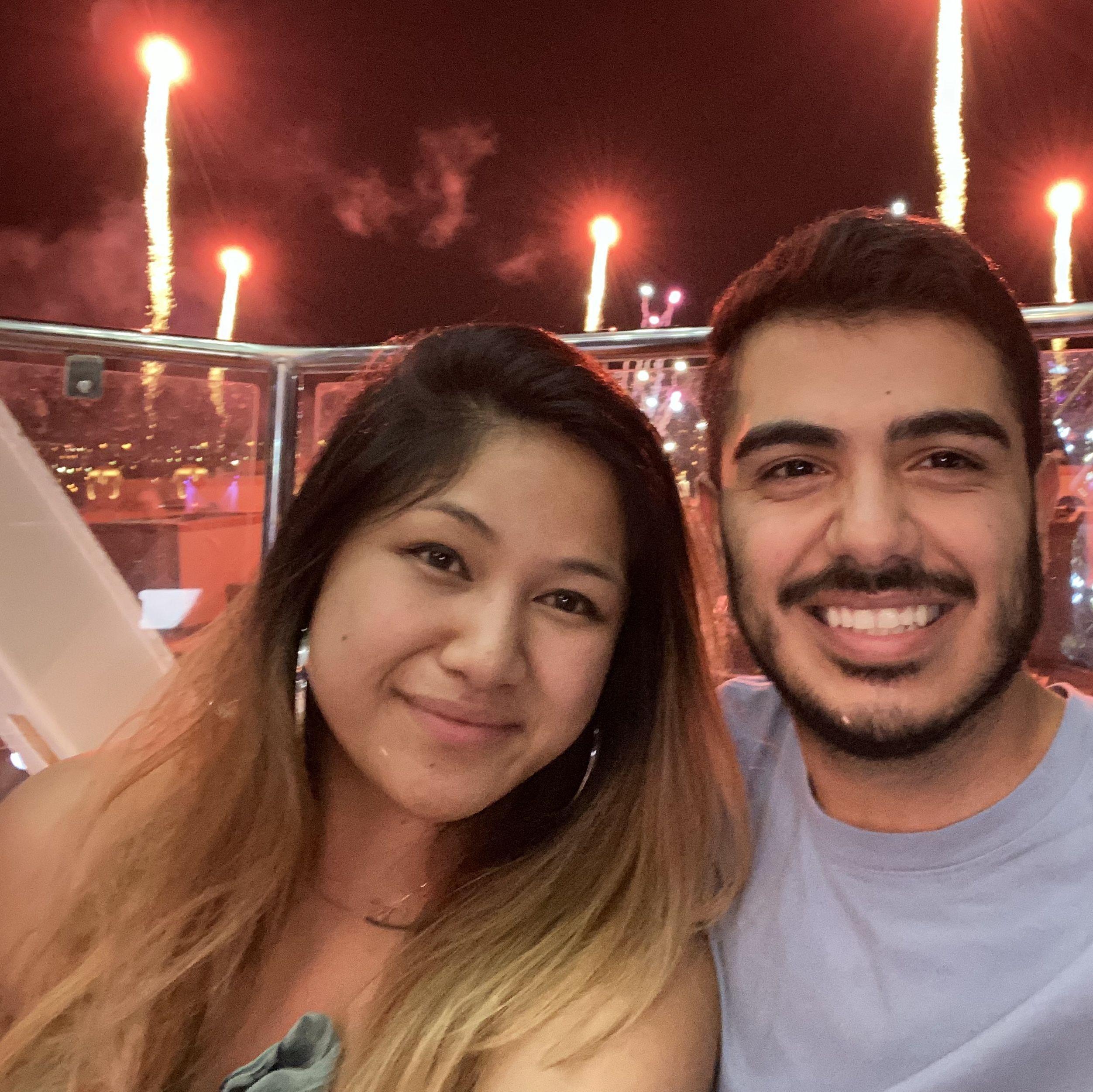 One of our first few dates