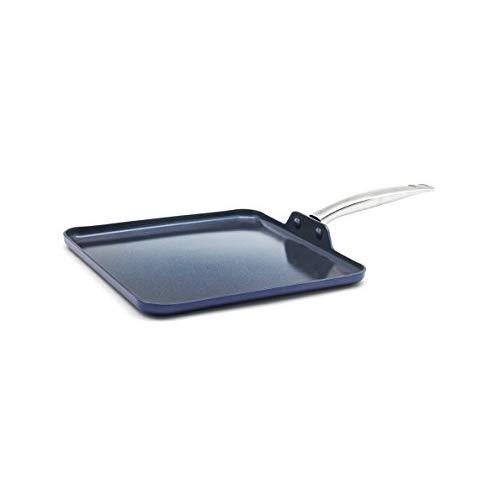 Blue Diamond CC001599-001 Toxin Free Ceramic Metal Utensil Dishwasher, 11'' Griddle,