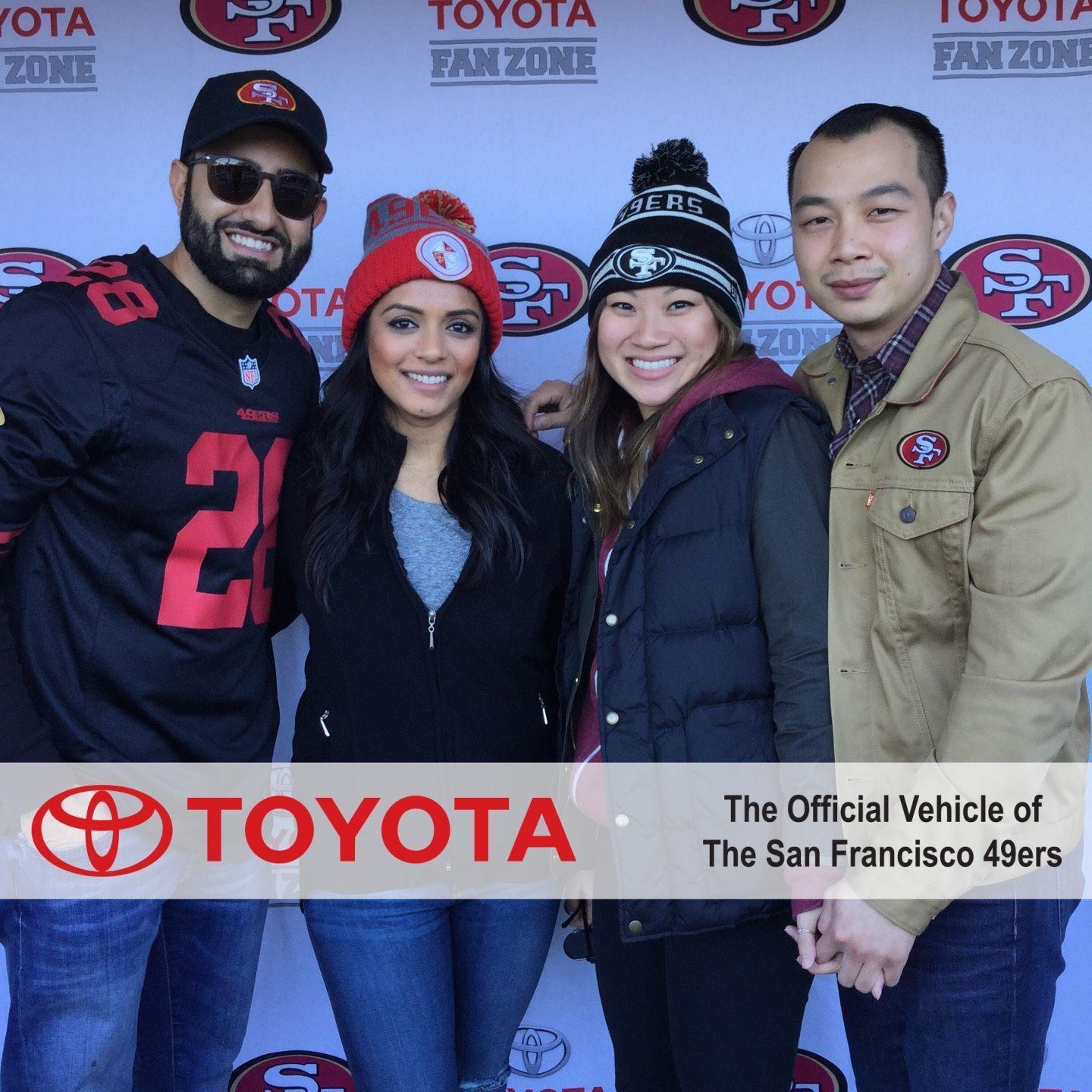 The one where Anthony took Jimin to her first Niners game at Levi's Stadium.