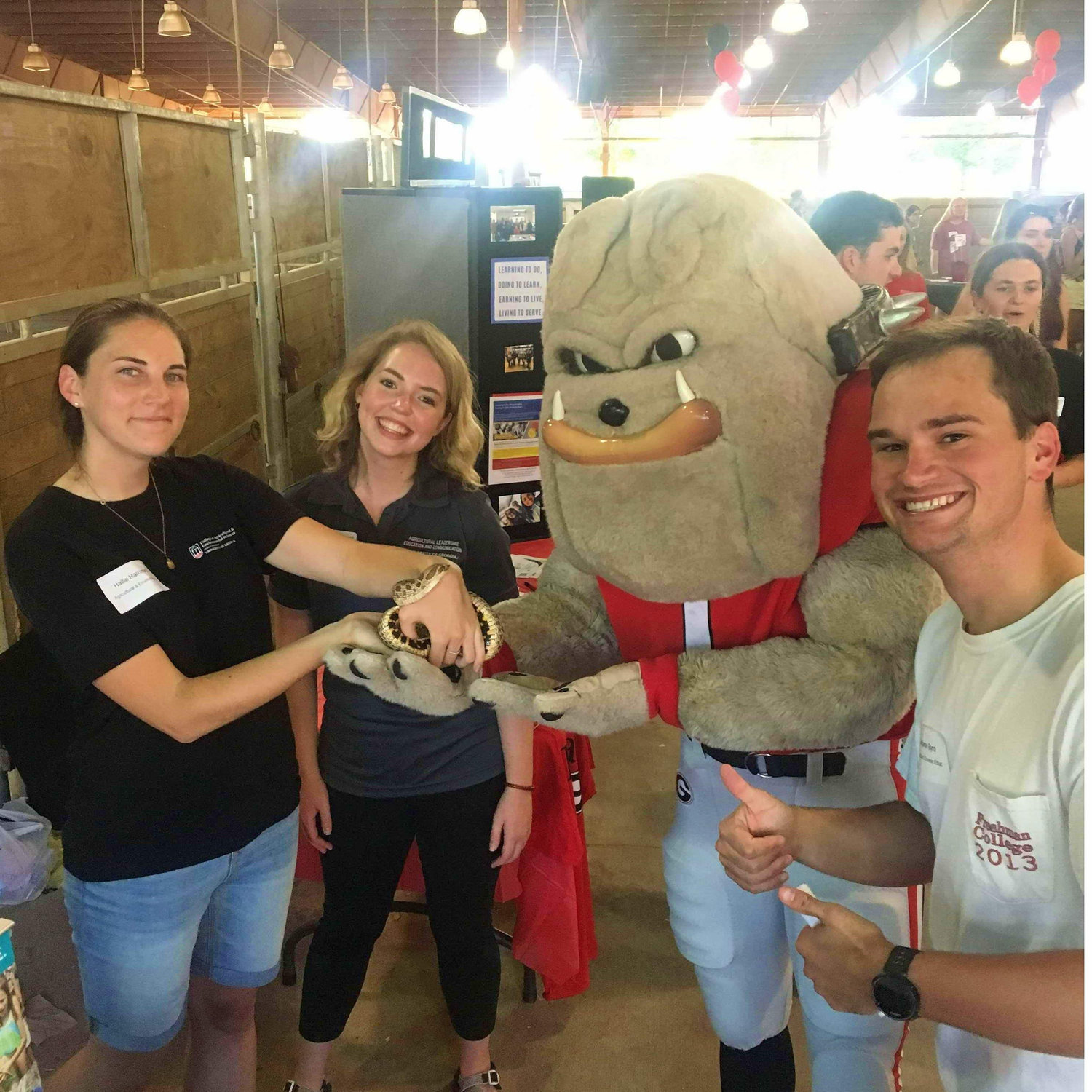 The very first picture we ever took together at Ag Dawg Kickoff in 2019! This is the night Allison began to suspect Ben liked her a little bit.