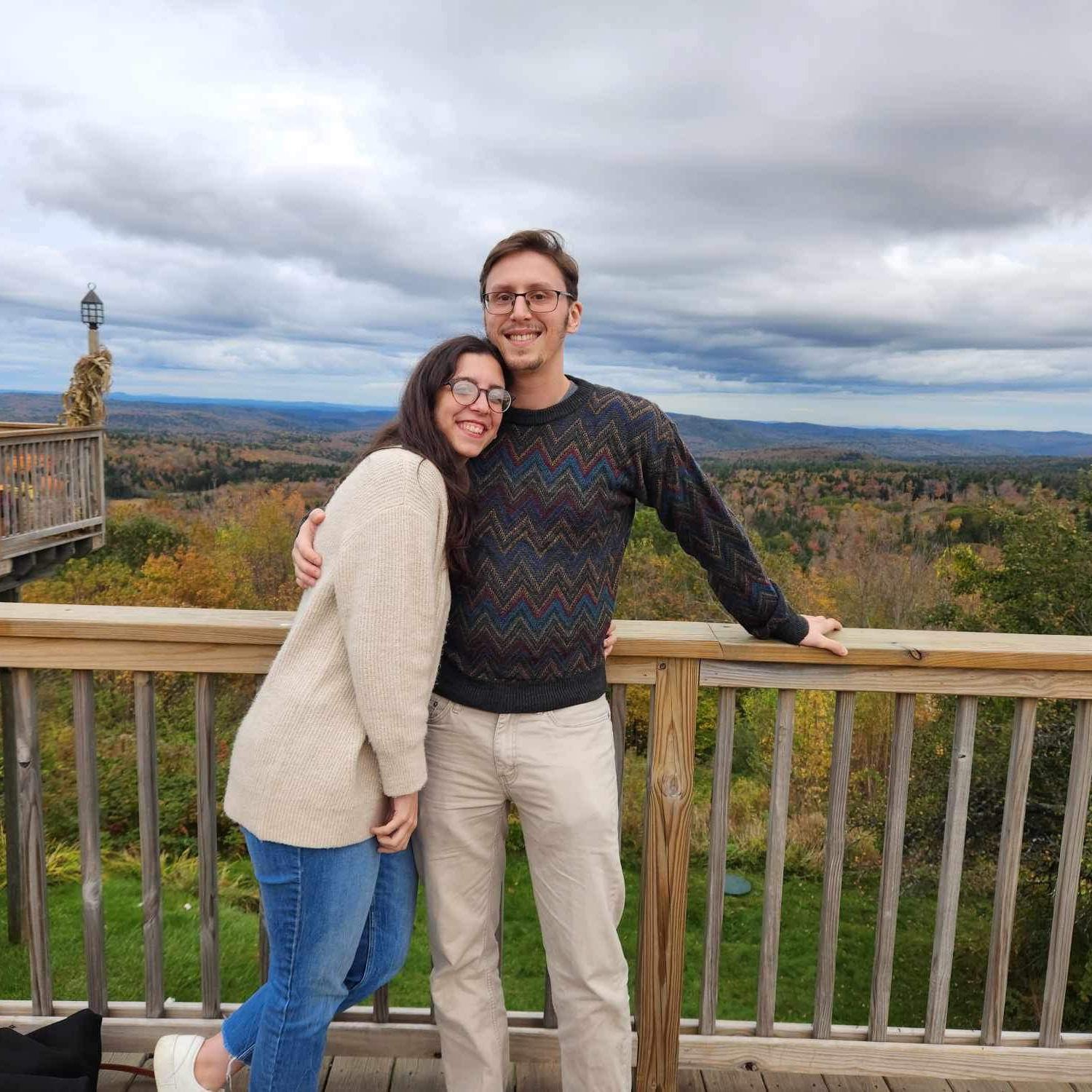 Jamie took David to one of her favorite places in the world, Brattleboro Vermont.