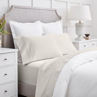 Eyelet 4-Piece Organic Sheet Set