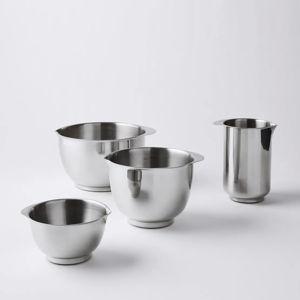 Rosti Stainless Steel Bowls for Prepping in 4 Sizes or Set
