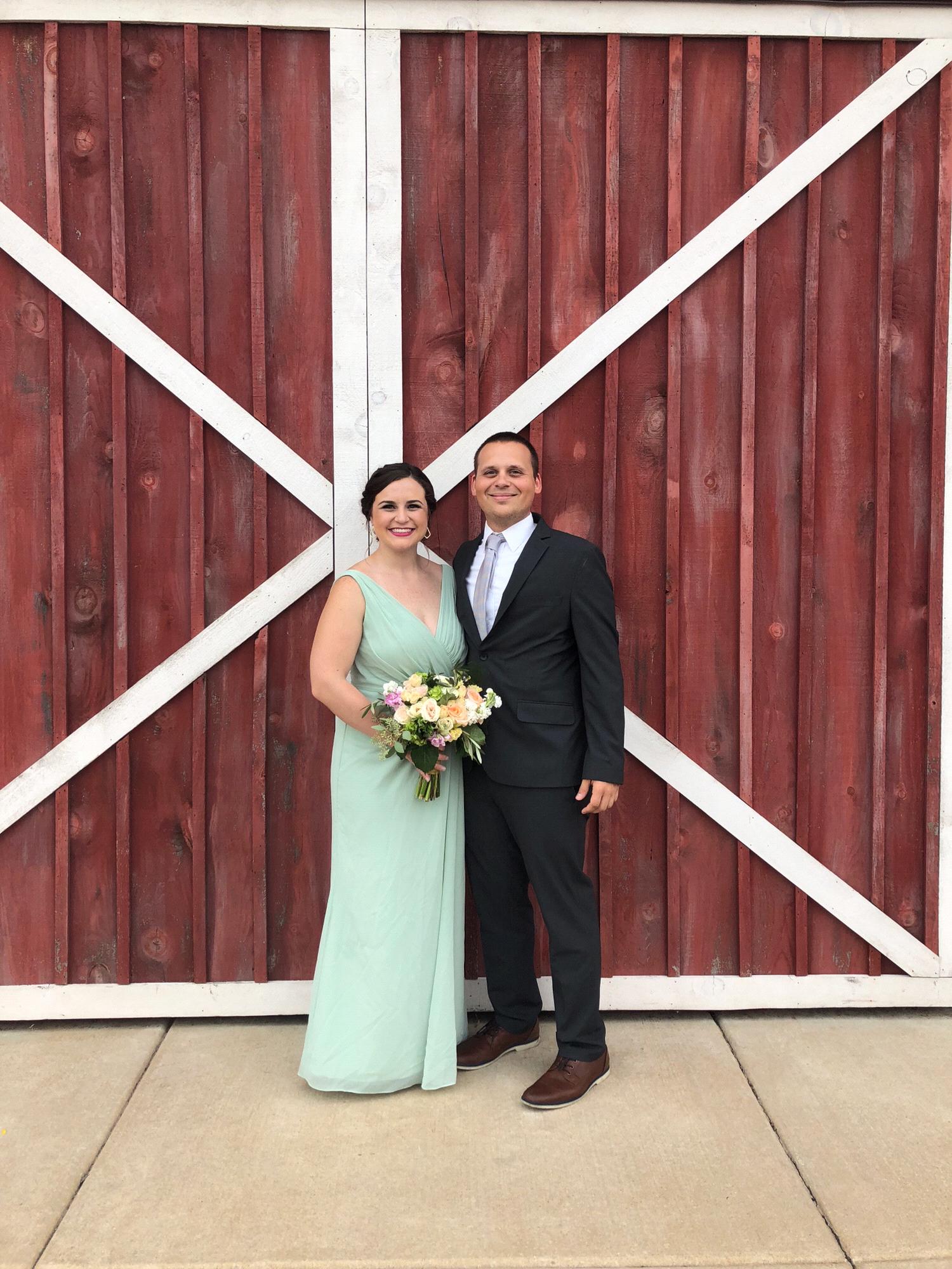 Bridget’s brother, Liam’s wedding, August 2018.