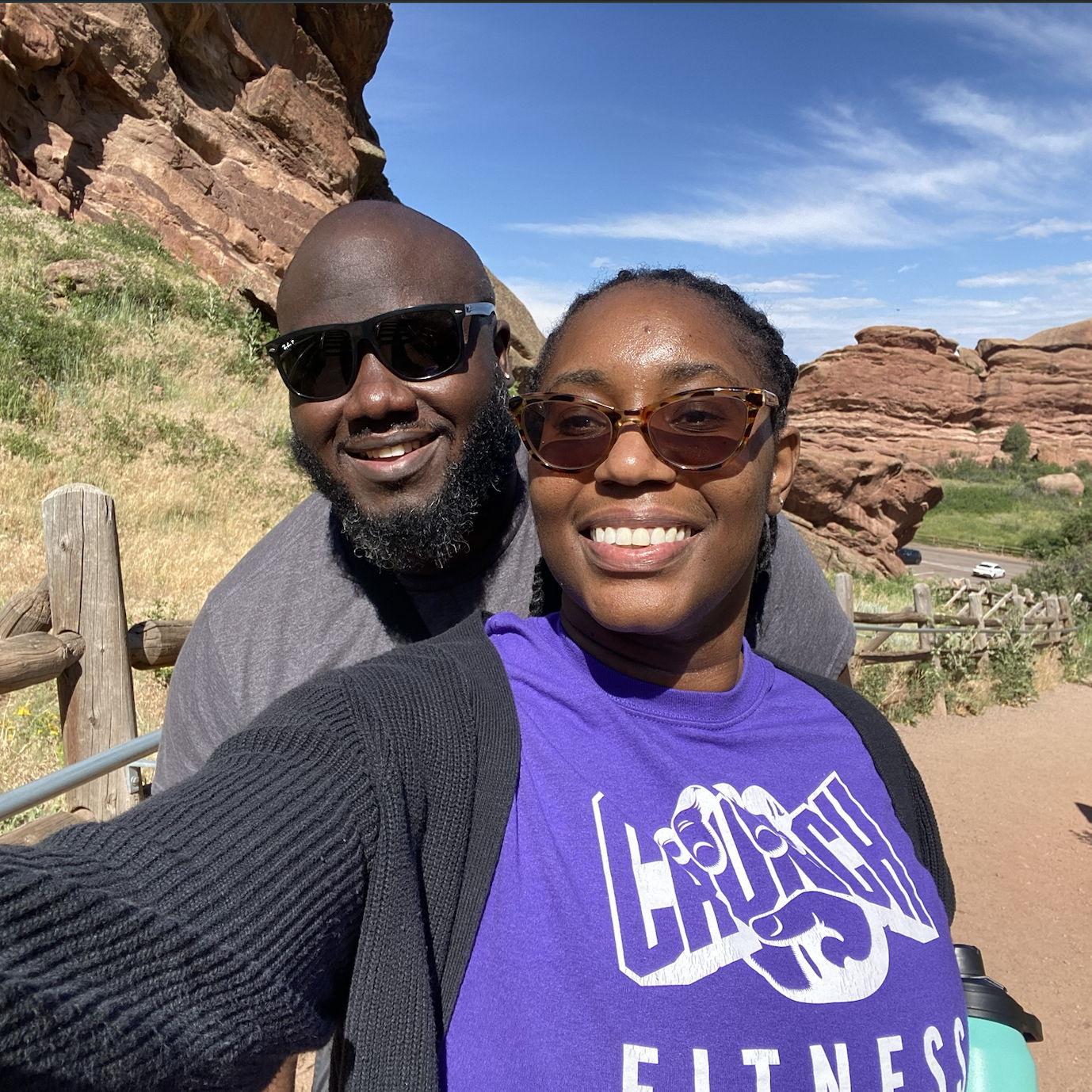 The red rocks in Colorado were beautiful! AND we came across a bear! #Colorado2024