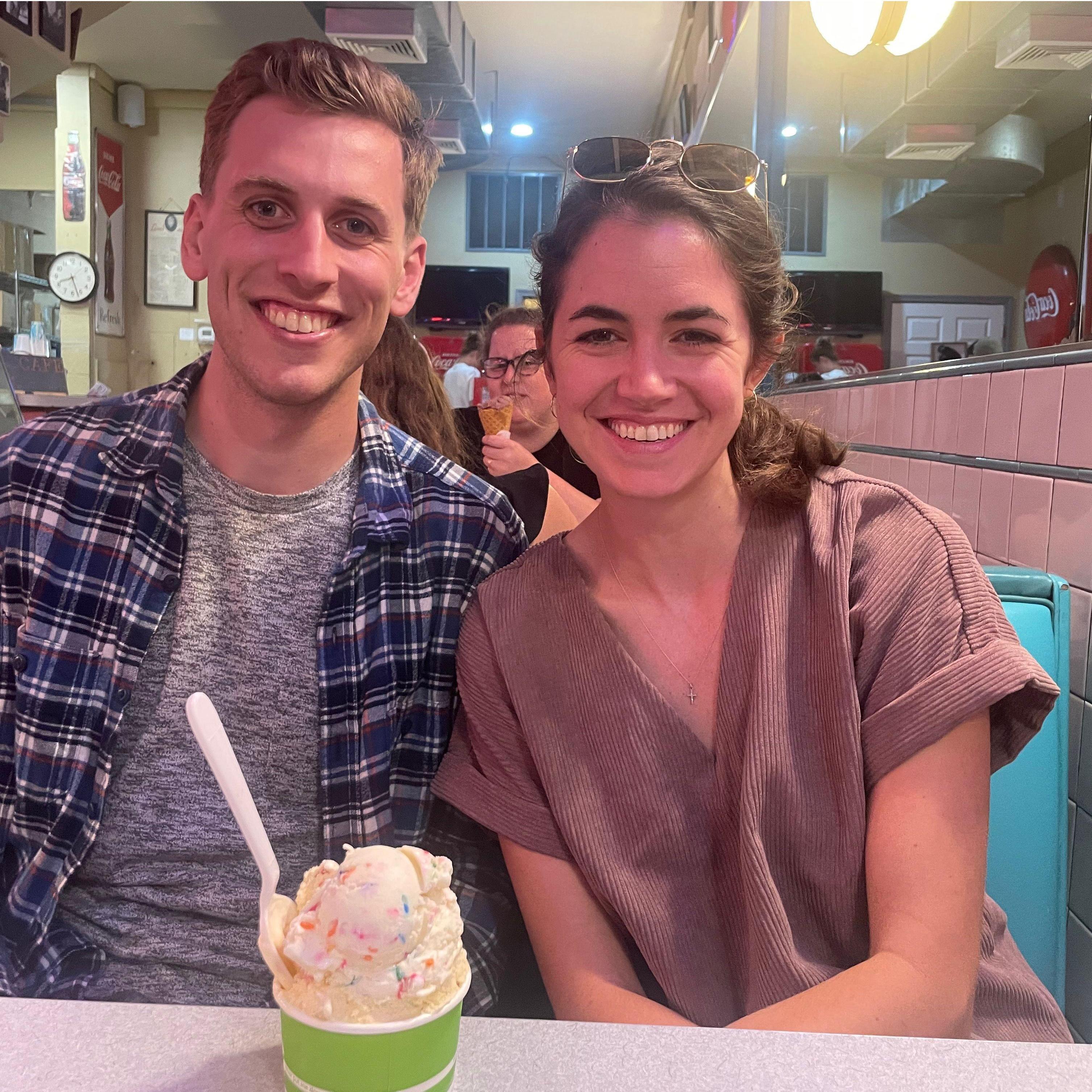 We will scream for ice cream. I'll even shriek.