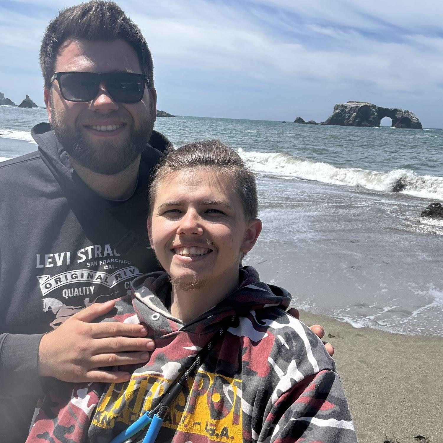 Our anniversary trip where cameron proposed-Jenner CA