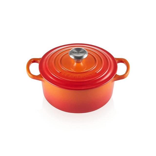 Le Creuset Enameled Cast Iron Signature Round Dutch Oven, 3.5 qt. , Flame