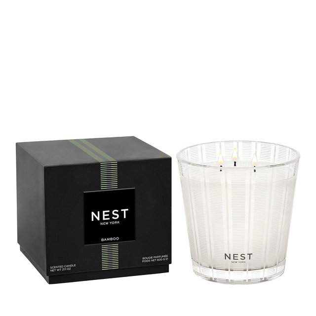 NEST New York Bamboo 3-Wick Candle, 21.1 oz.