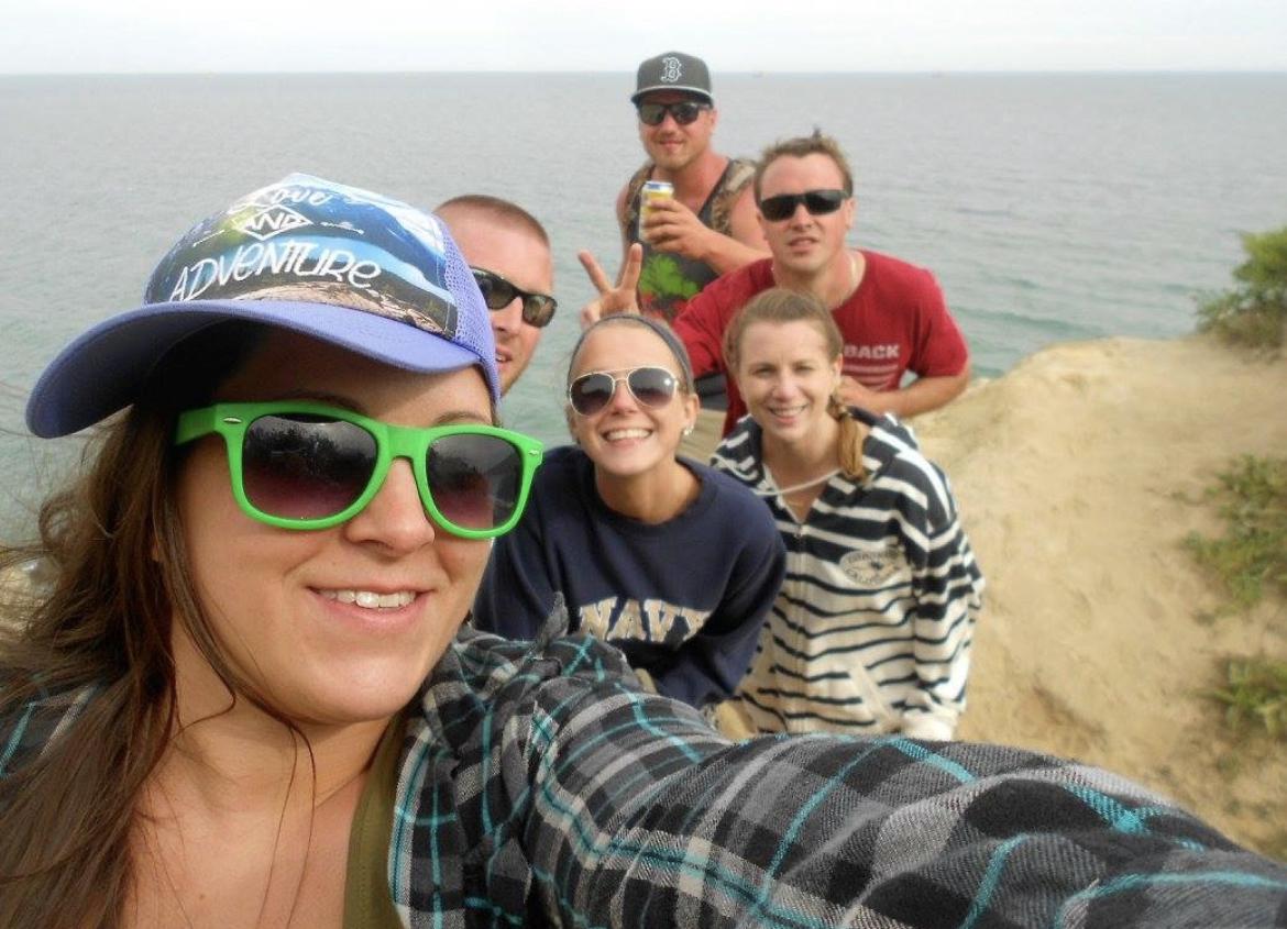 Mohegan Bluffs - Block Island (same spot kyle proposed), July 2016