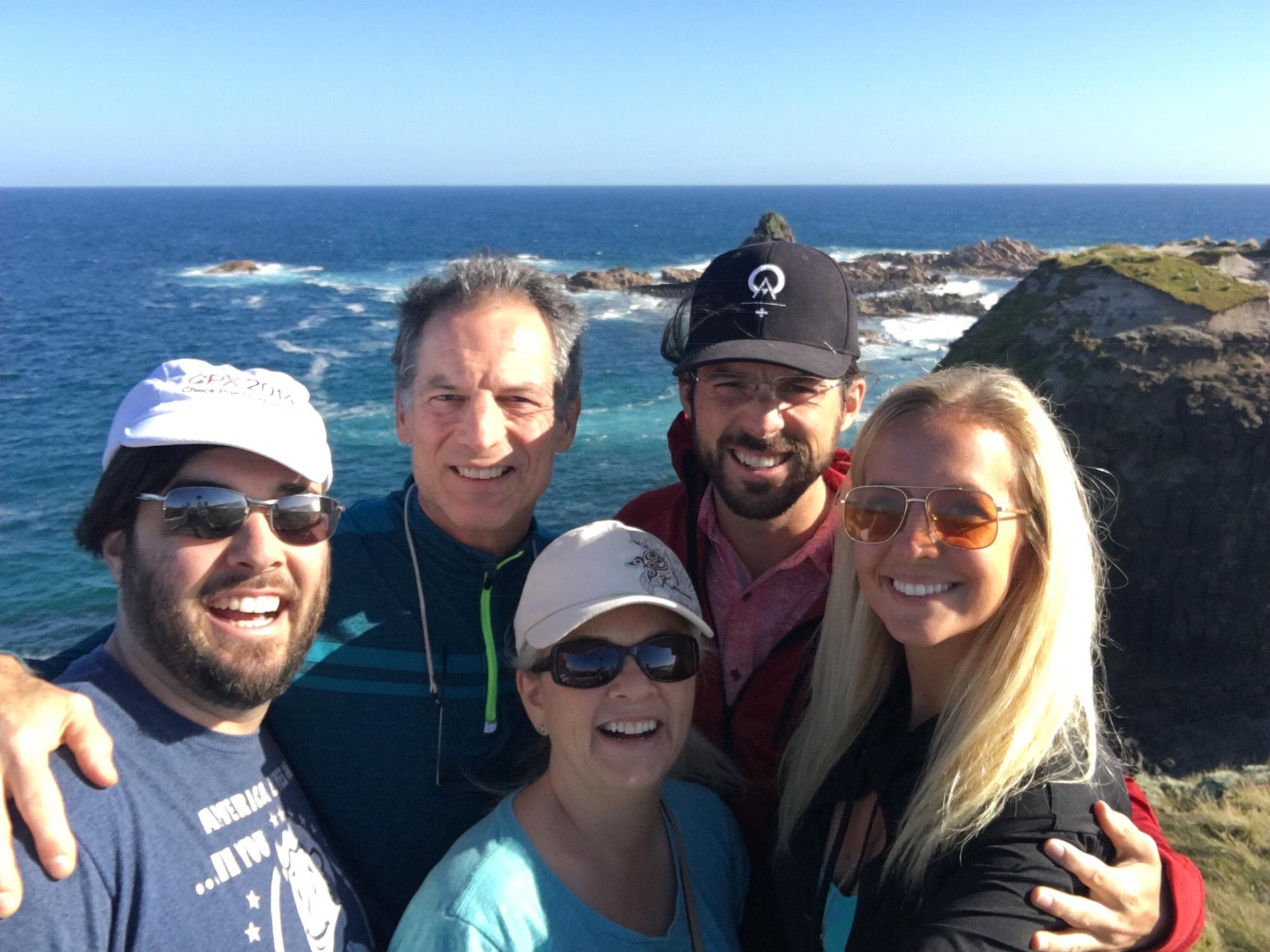 Australia with Ben's family