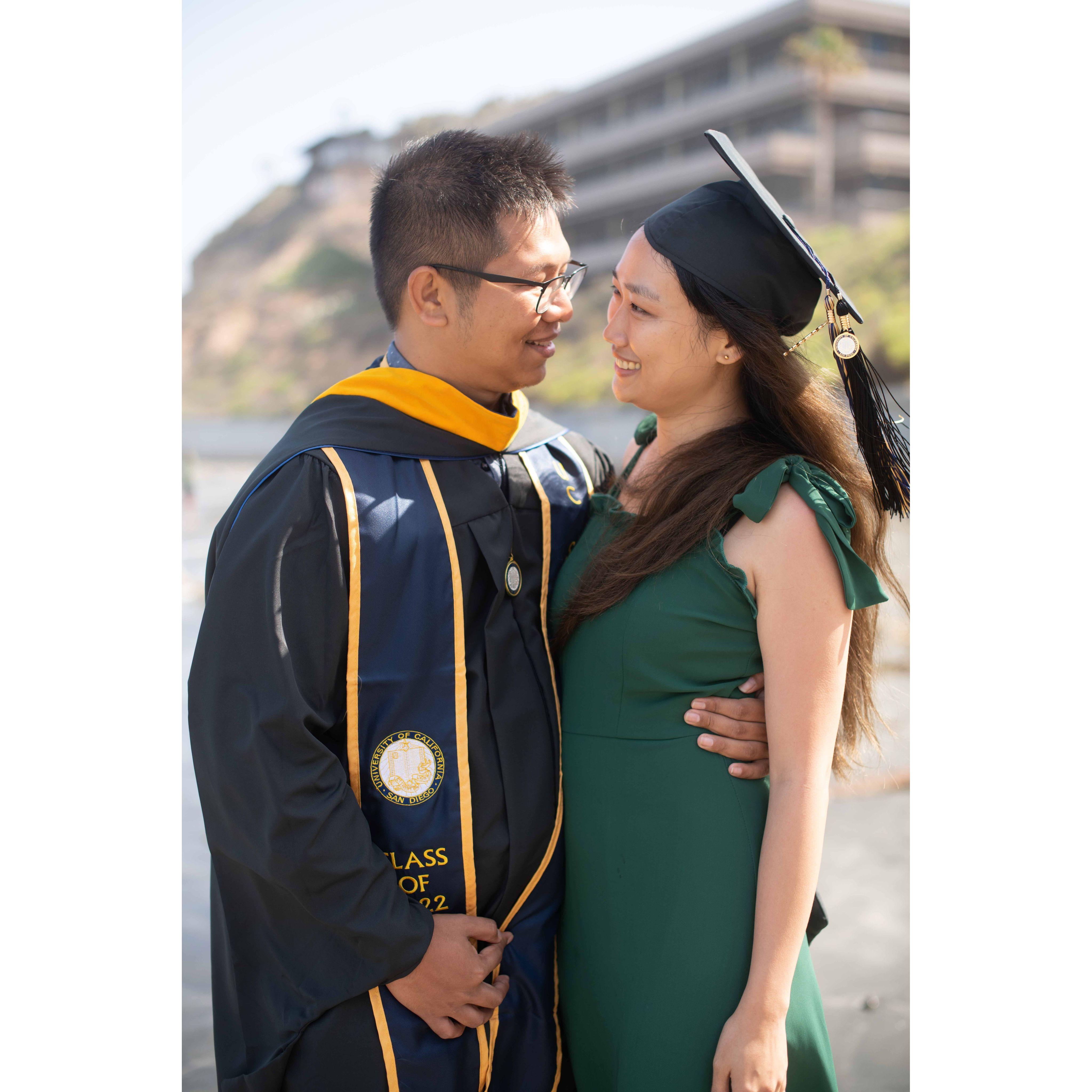 When he graduates