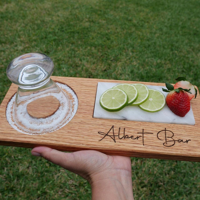 Personalized Cocktail Flight Board-Cocktail Glass Rimmer Board-Margarita Rim Salt Board-Wedding Gift-Gift for dad-Anniversary Gifts for Him.