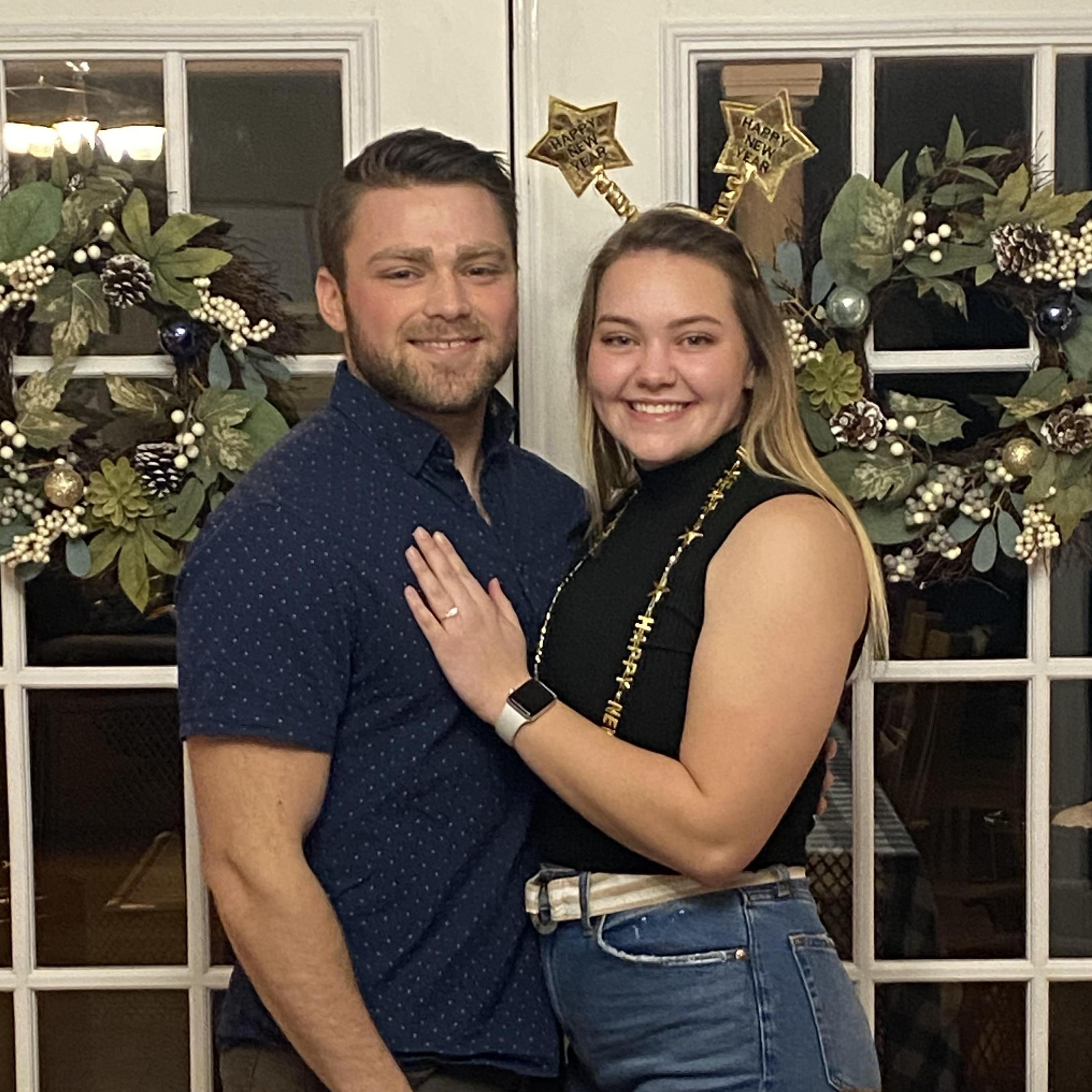 Monte proposed on New Years Eve 2021!