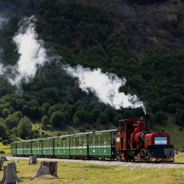 End of the World Train at Tierra Del Fuego National Park