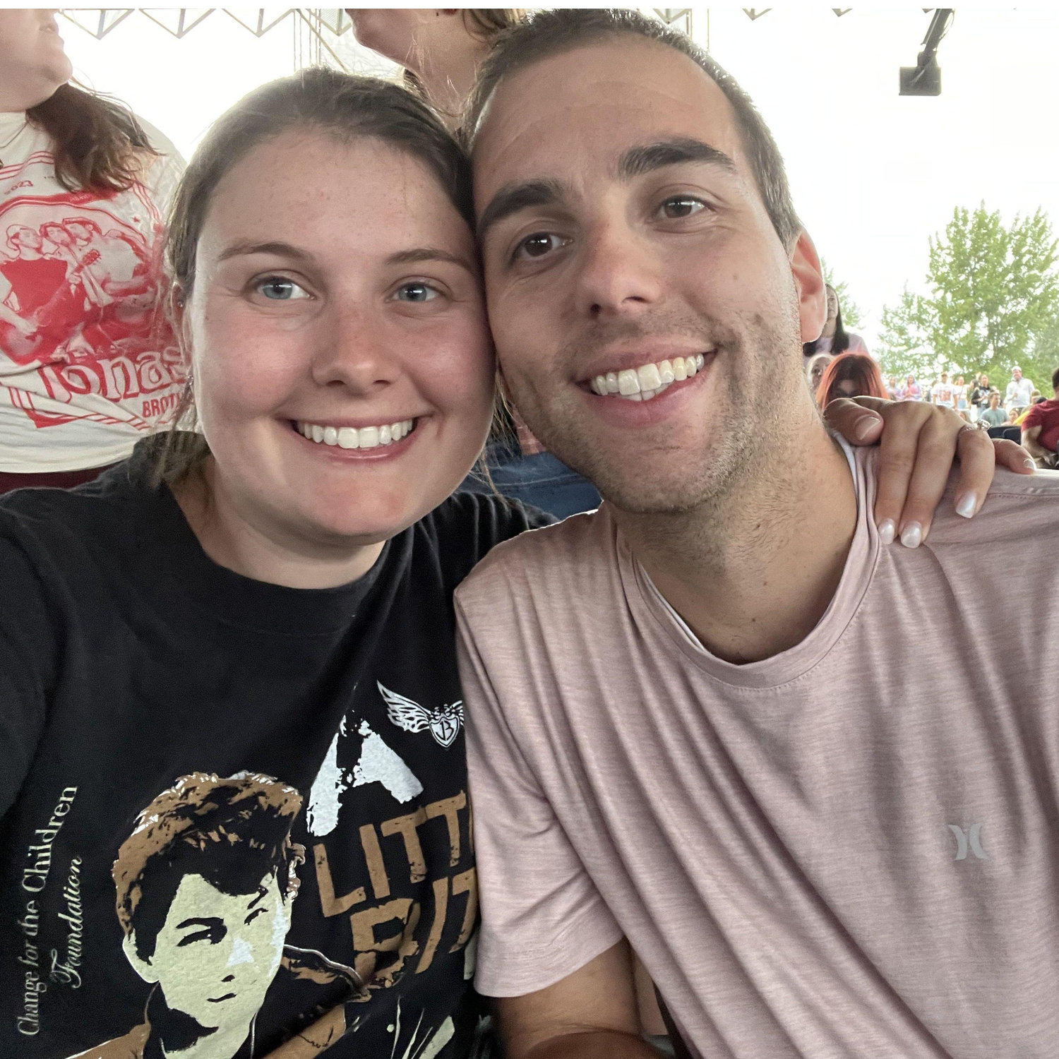 Jonas Brothers concert in Syracuse, NY. August 2025