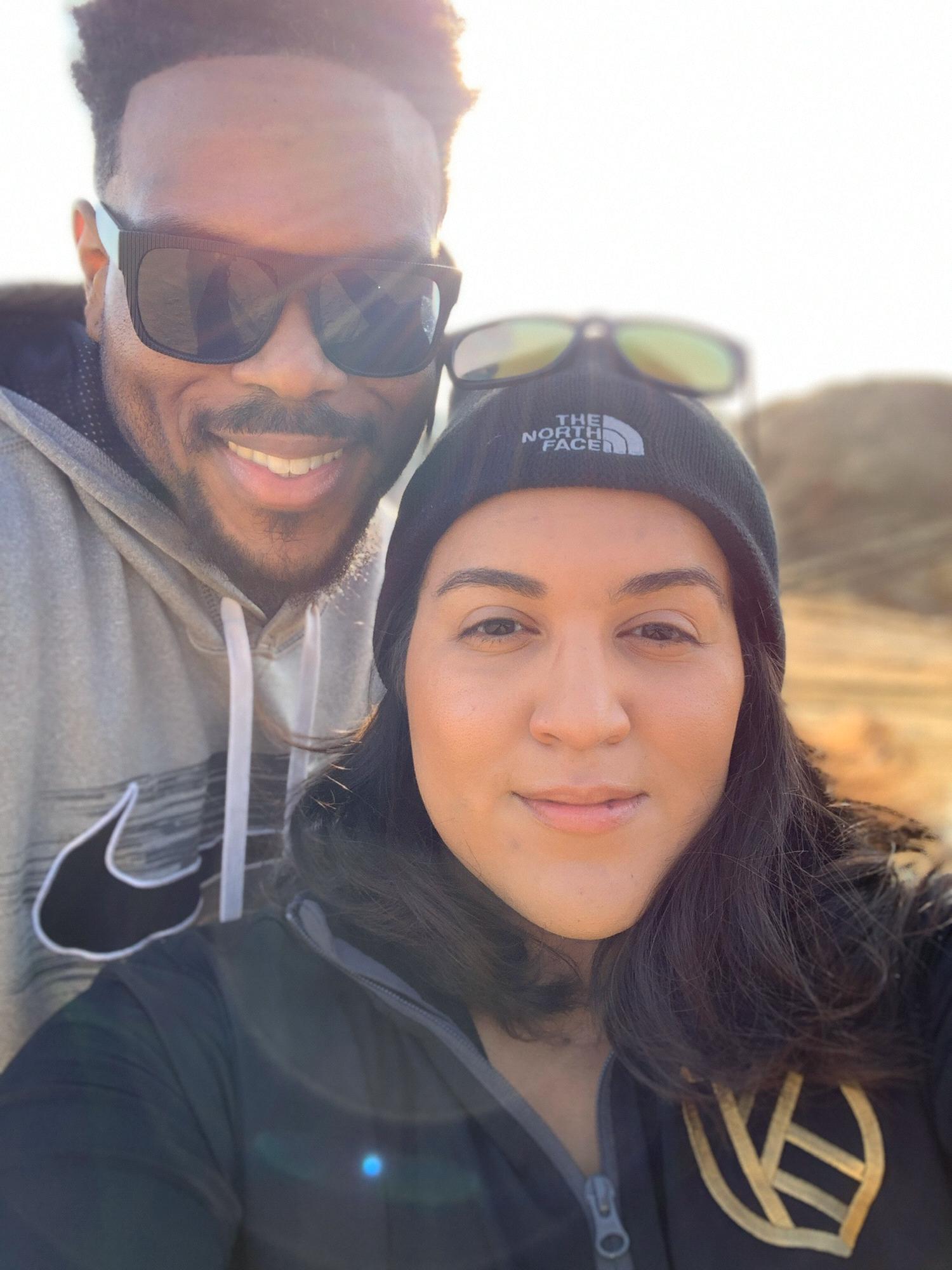 One of our favorite things to do as a couple, is to go on long hikes!