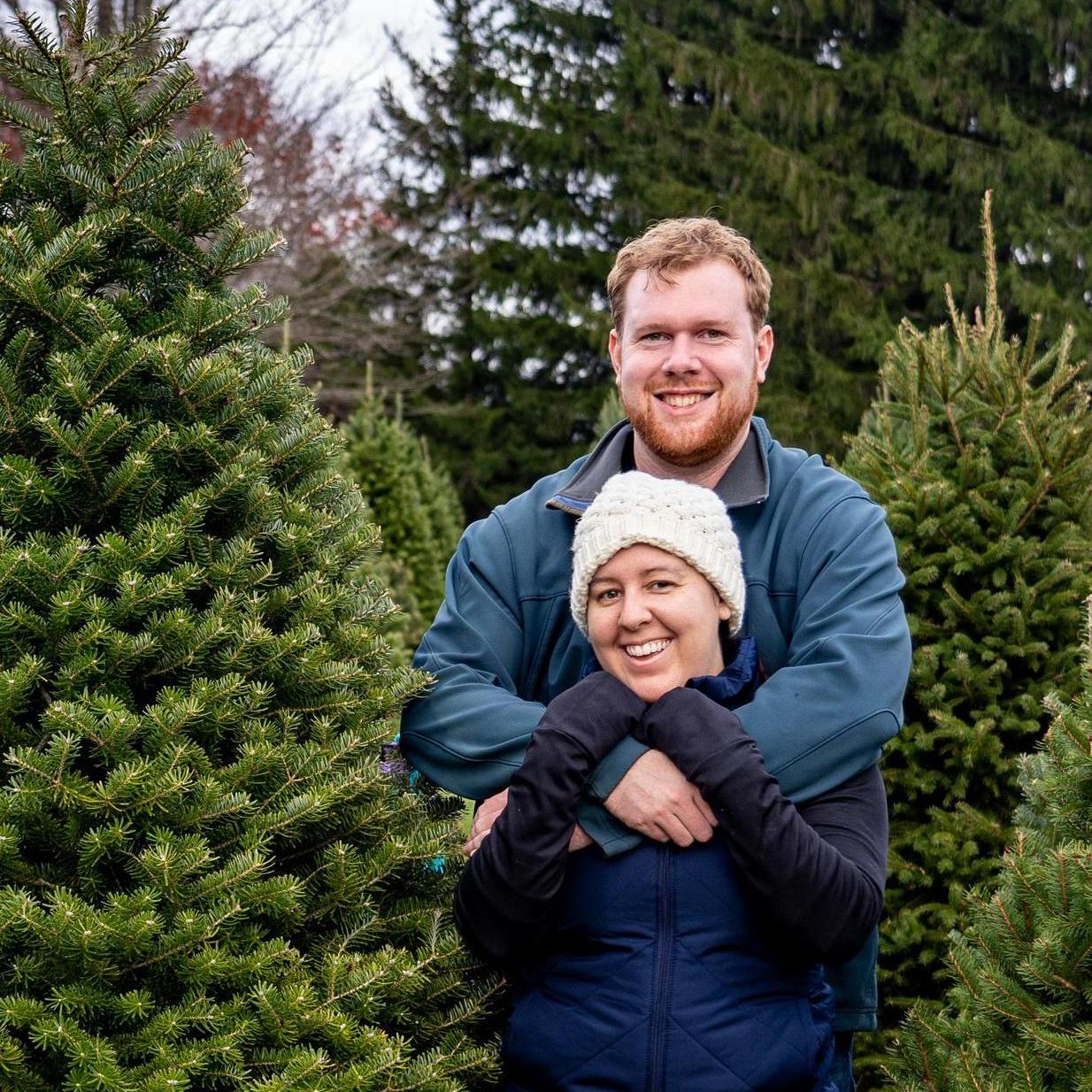 Christmas Tree picking in Virginia