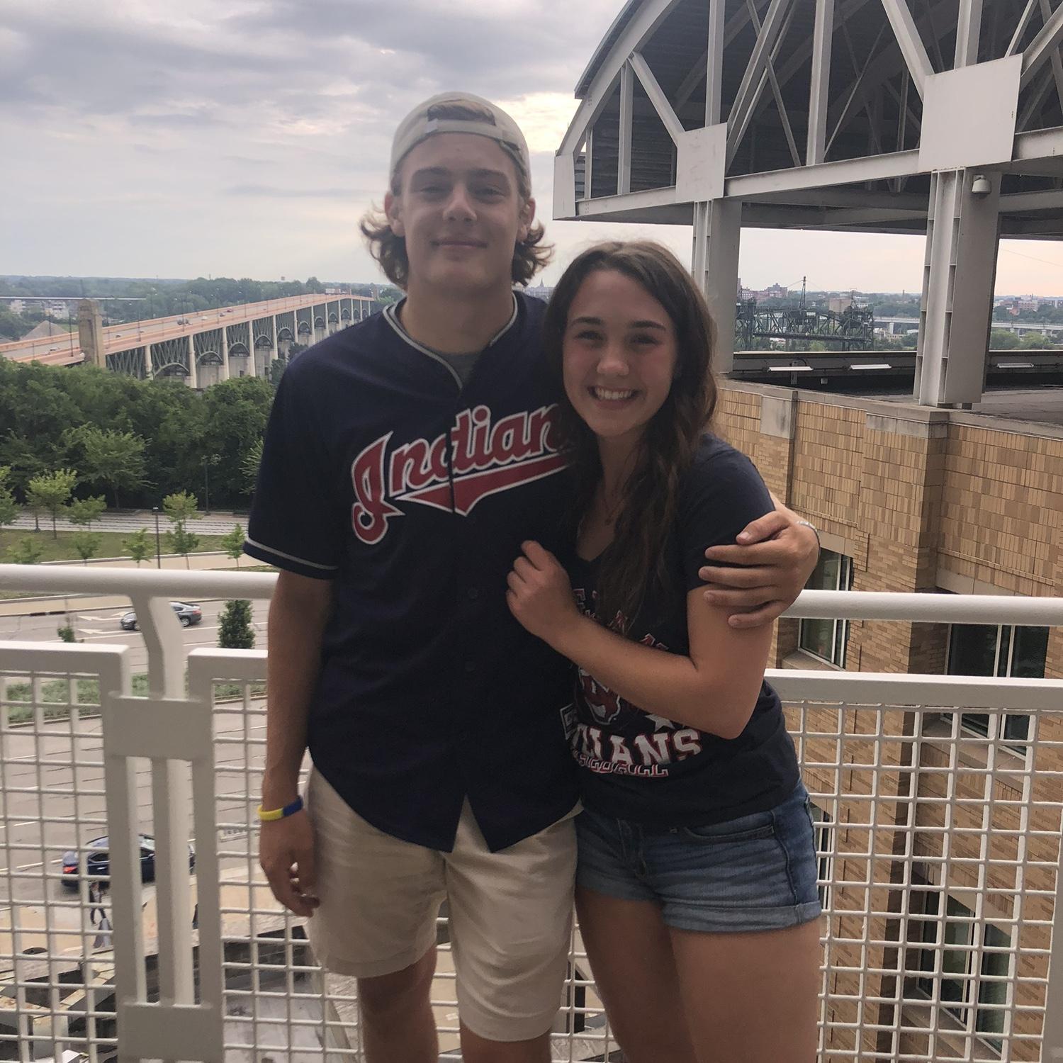 Our second date. Throwback to the indians.