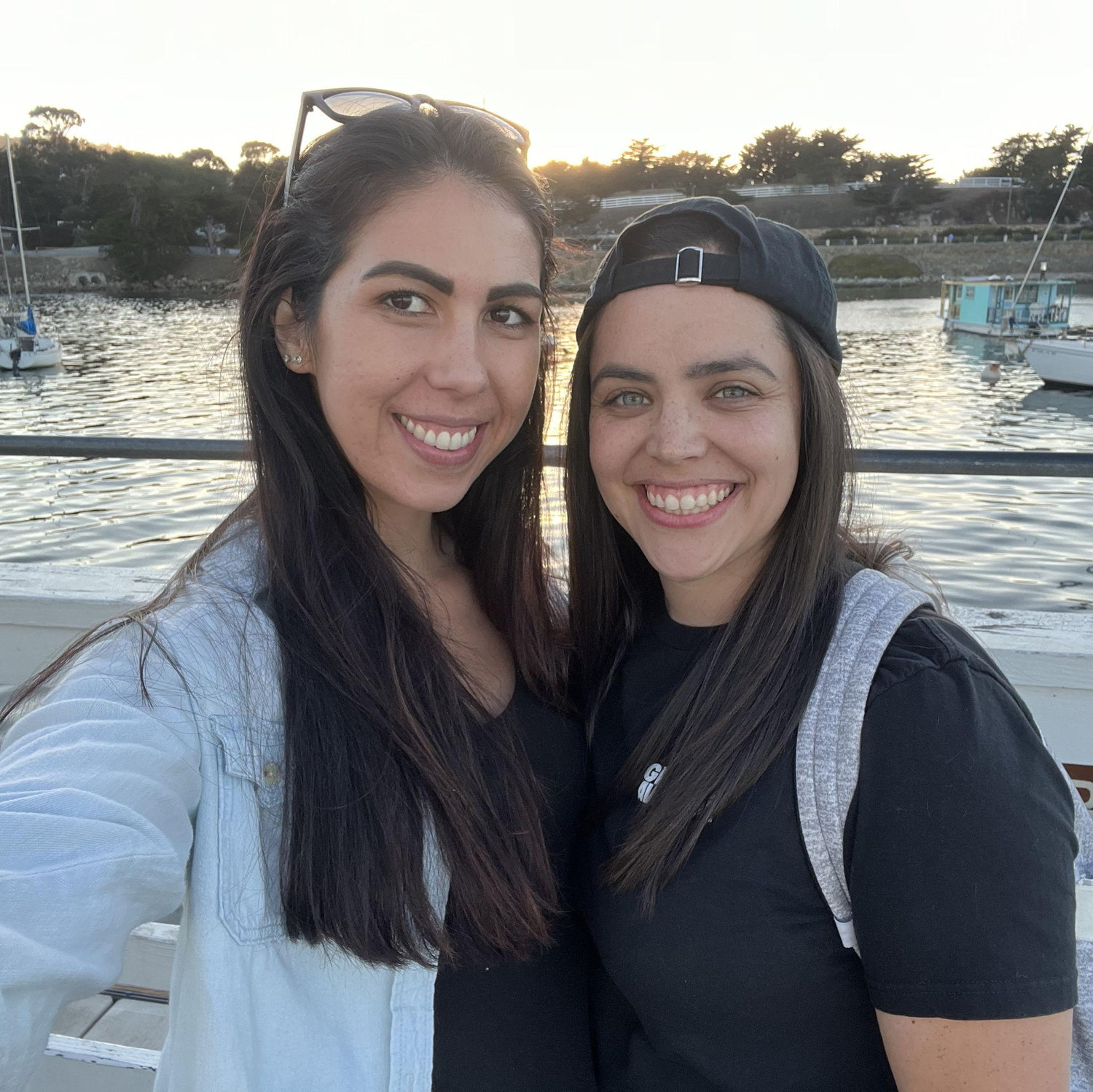Our first trip out of town to Monterey (not pictured: our pups)