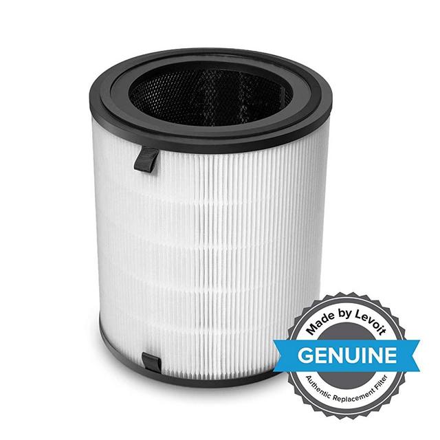 LEVOIT Air Purifier LV-H133 Replacement Filter, H13 True HEPA and Activated Carbon Filters Set, LV-H133-RF,white