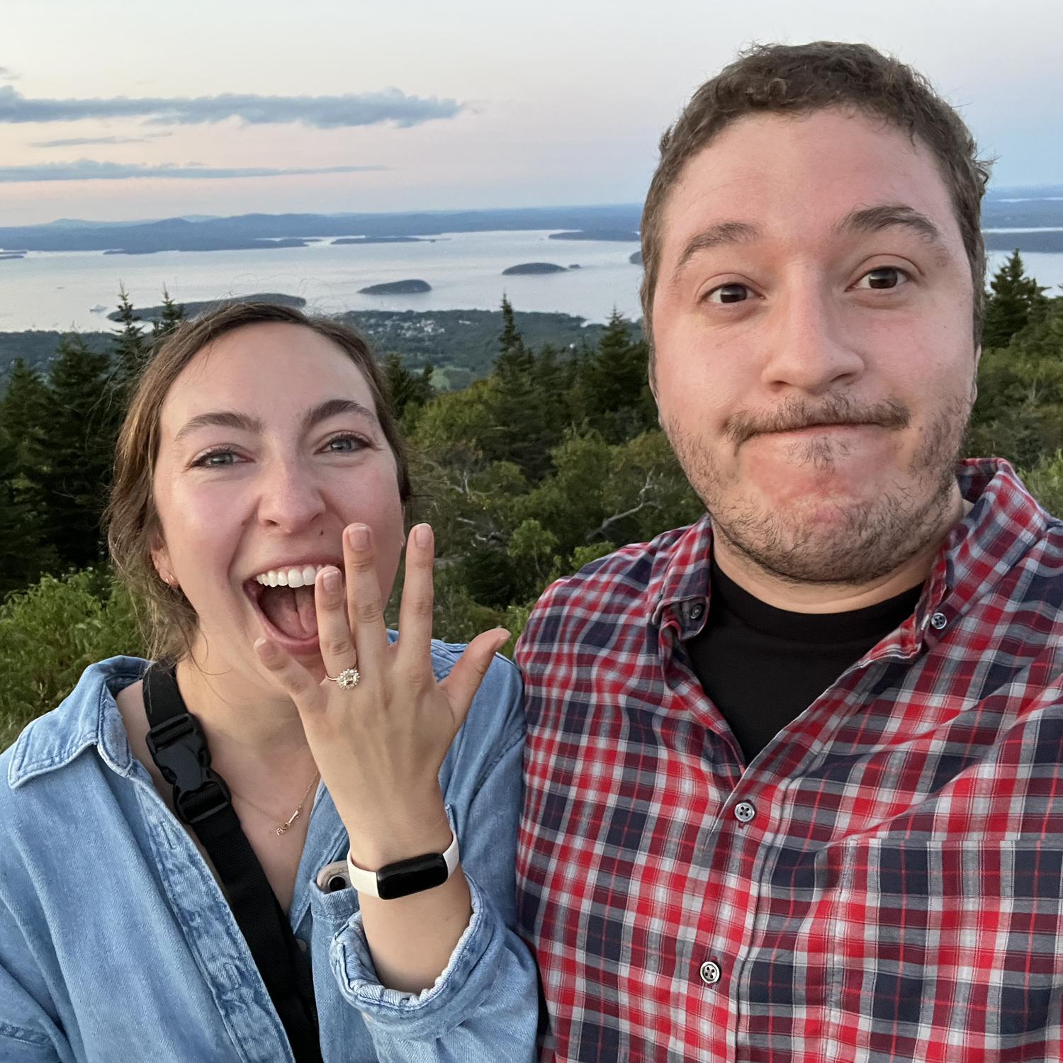 We got engaged! 💍🥰  - August 27, 2023
