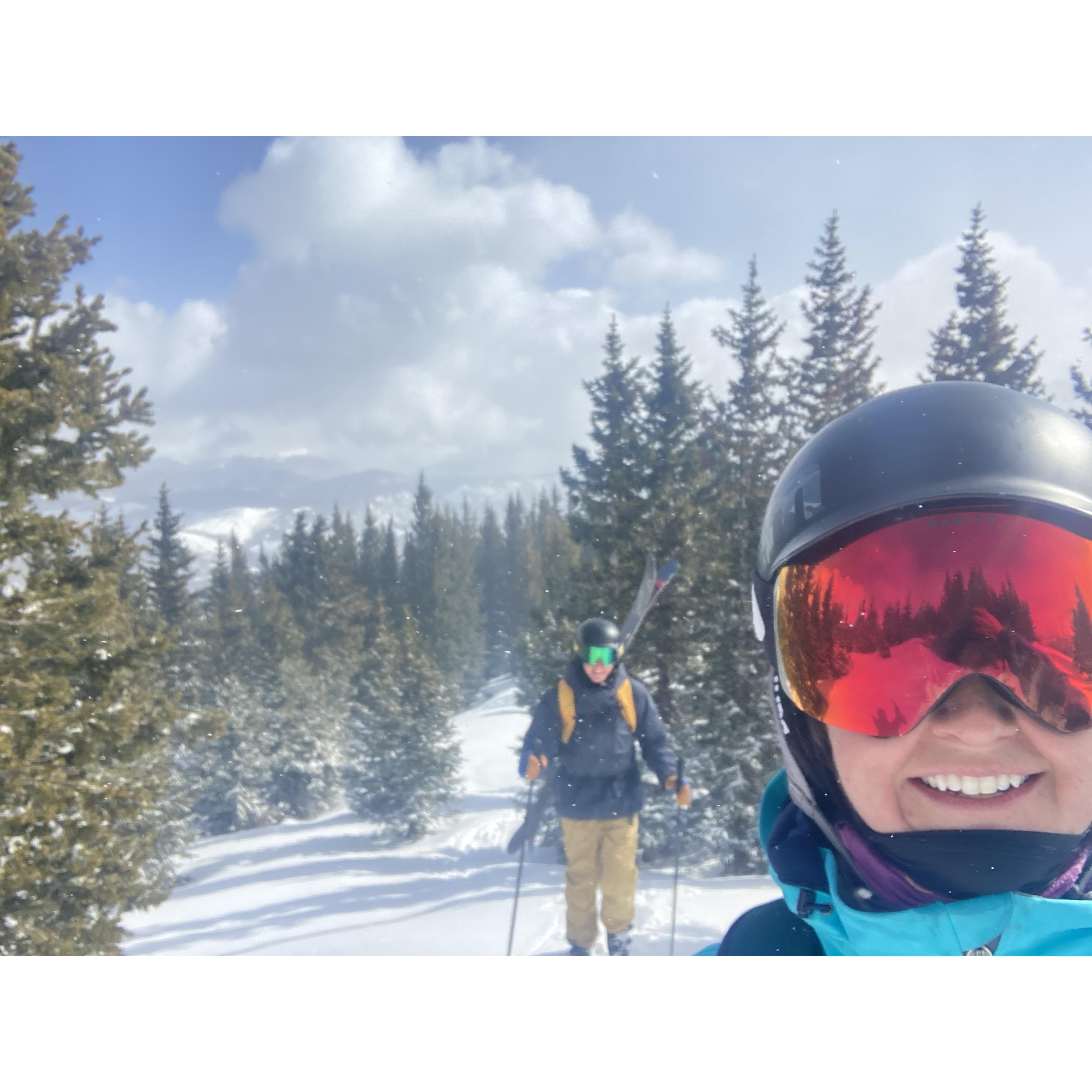 Skinning in our backyard