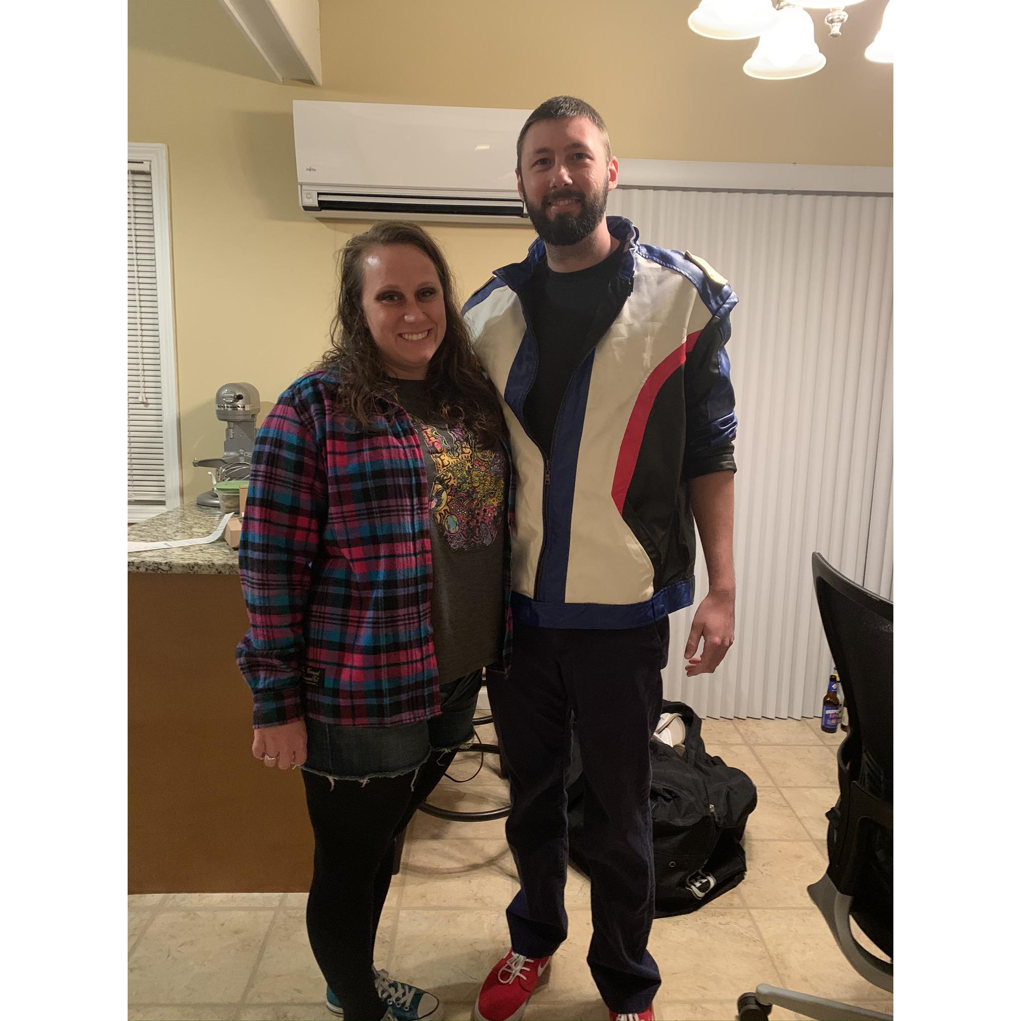 Halloween 2019 - 80s grunge fashion