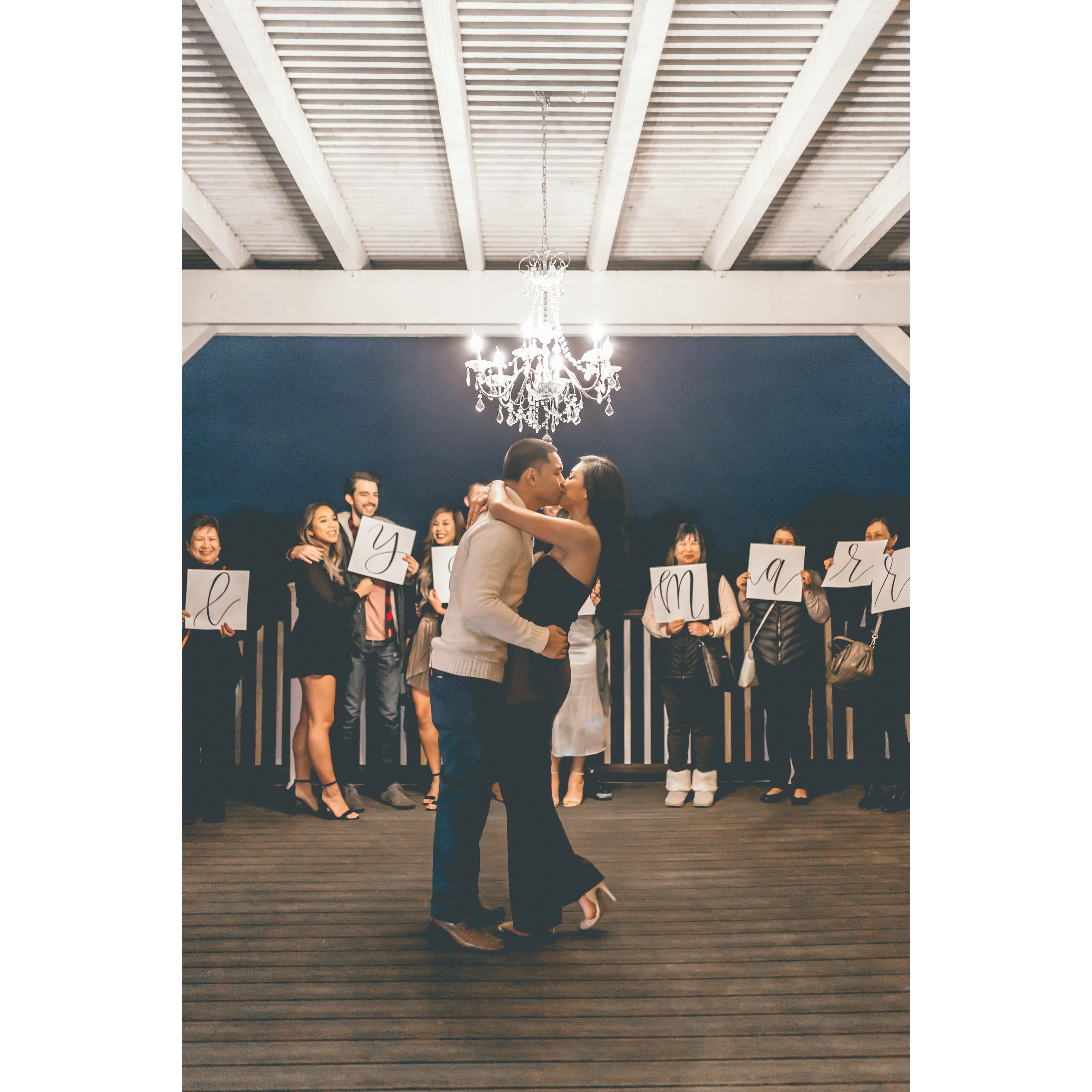 12/23/2017 “The Proposal”