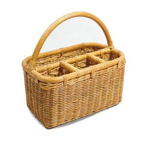 Wicker Utensil Caddy