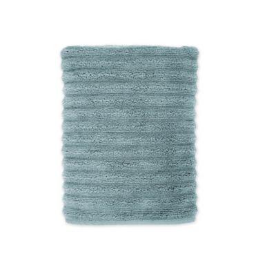 Turkish Luxury Collection - Turkish Ribbed Bath Towel in Sea