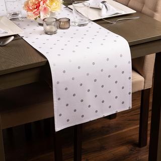5-Piece Metallic Polka Dot Table Linen Set