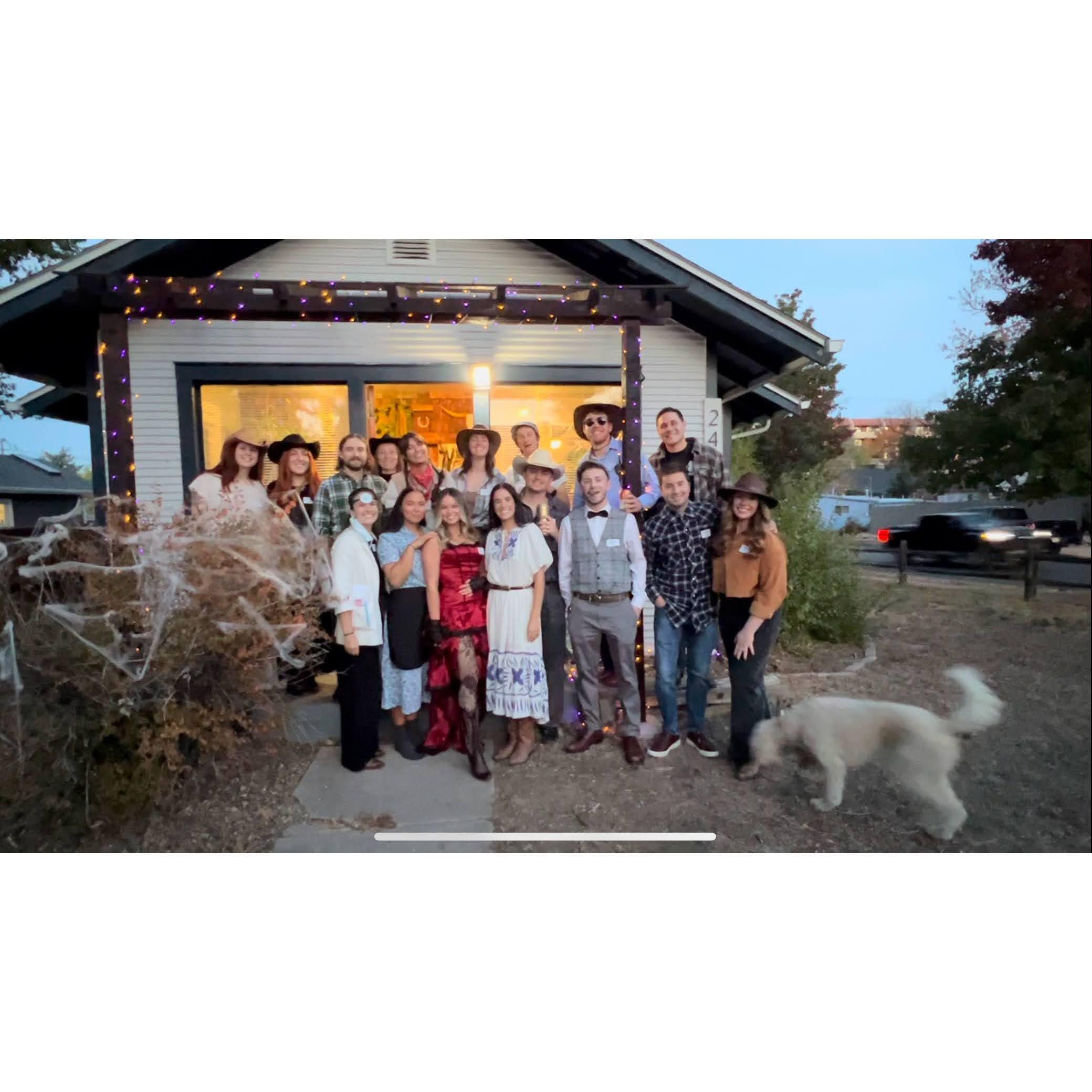 11/2/2024 | Murder mystery party at Dan and Natalia's house for Halloween! I was arrested and falsely accused of murder, and we all lost!